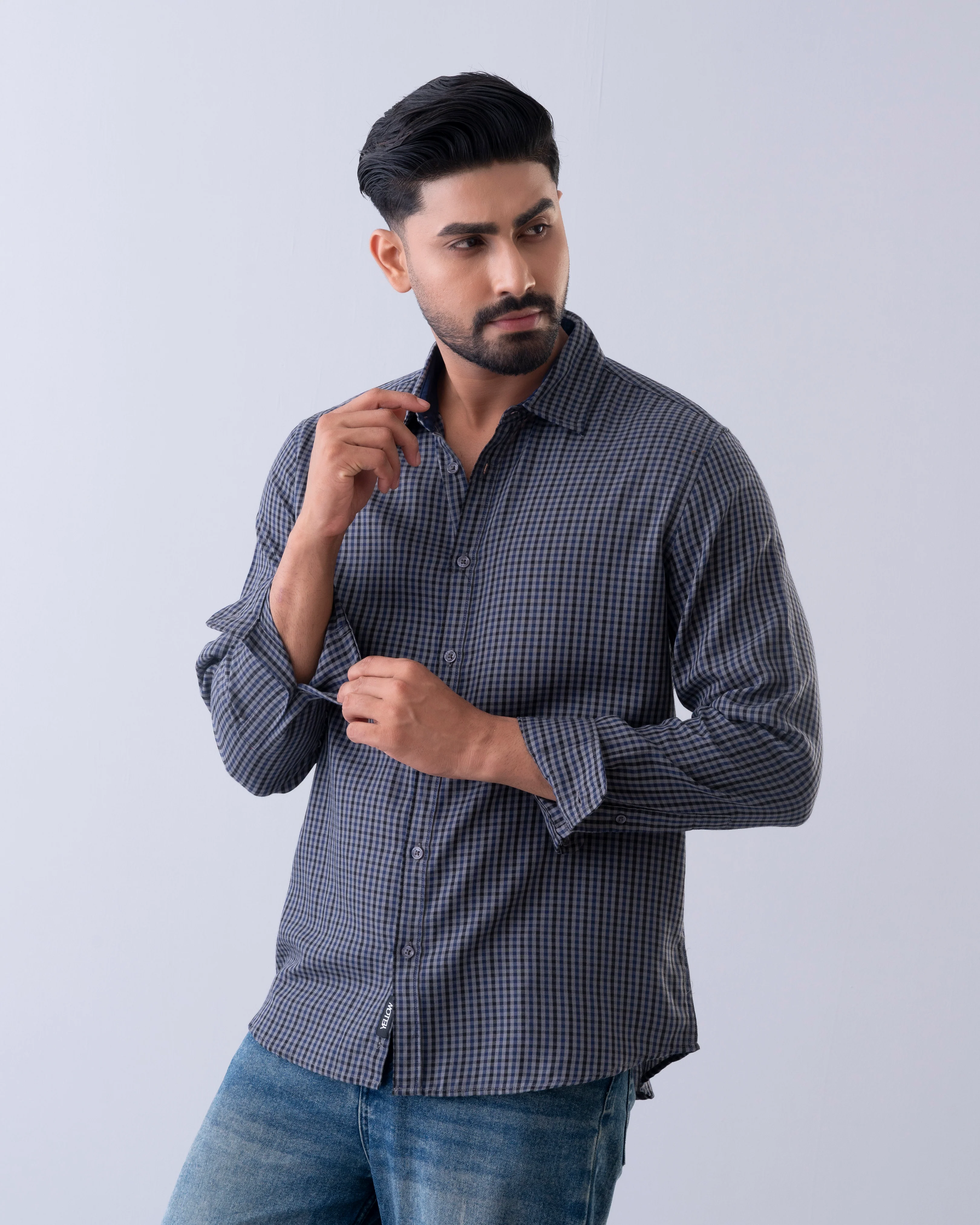 Regular Fit Check Casual Shirt - Image 4