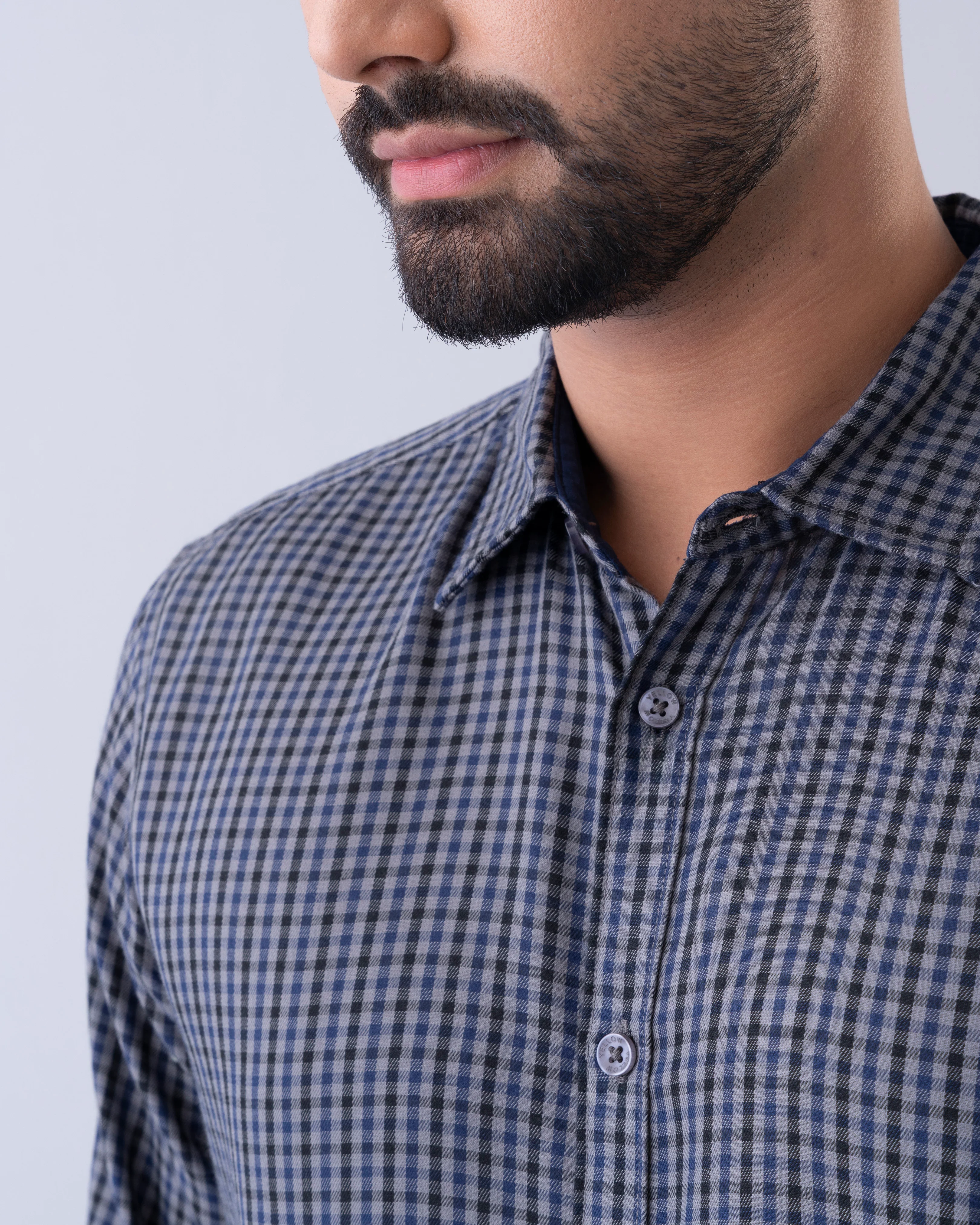 Regular Fit Check Casual Shirt - Image 5
