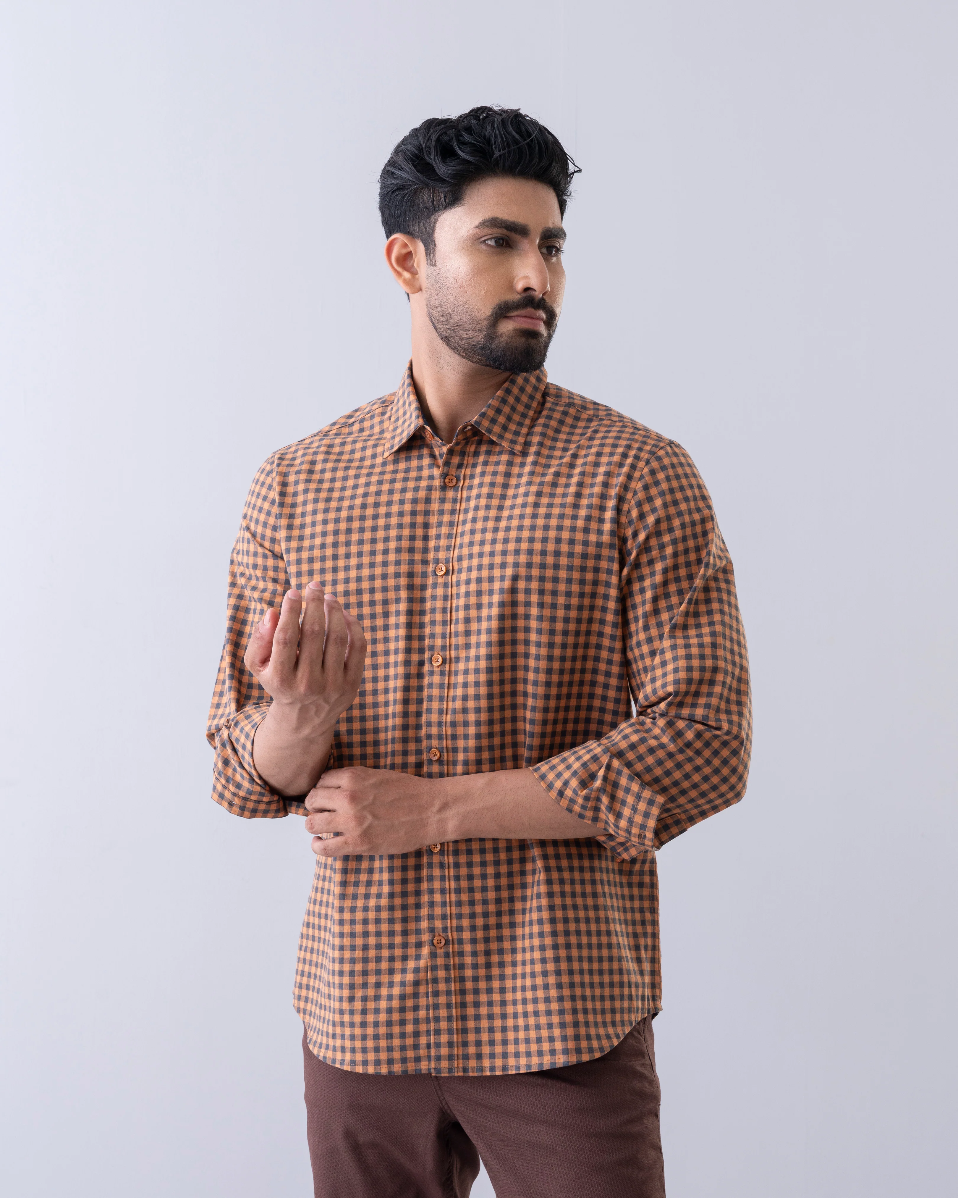Regular Fit Check Casual Shirt - Image 2