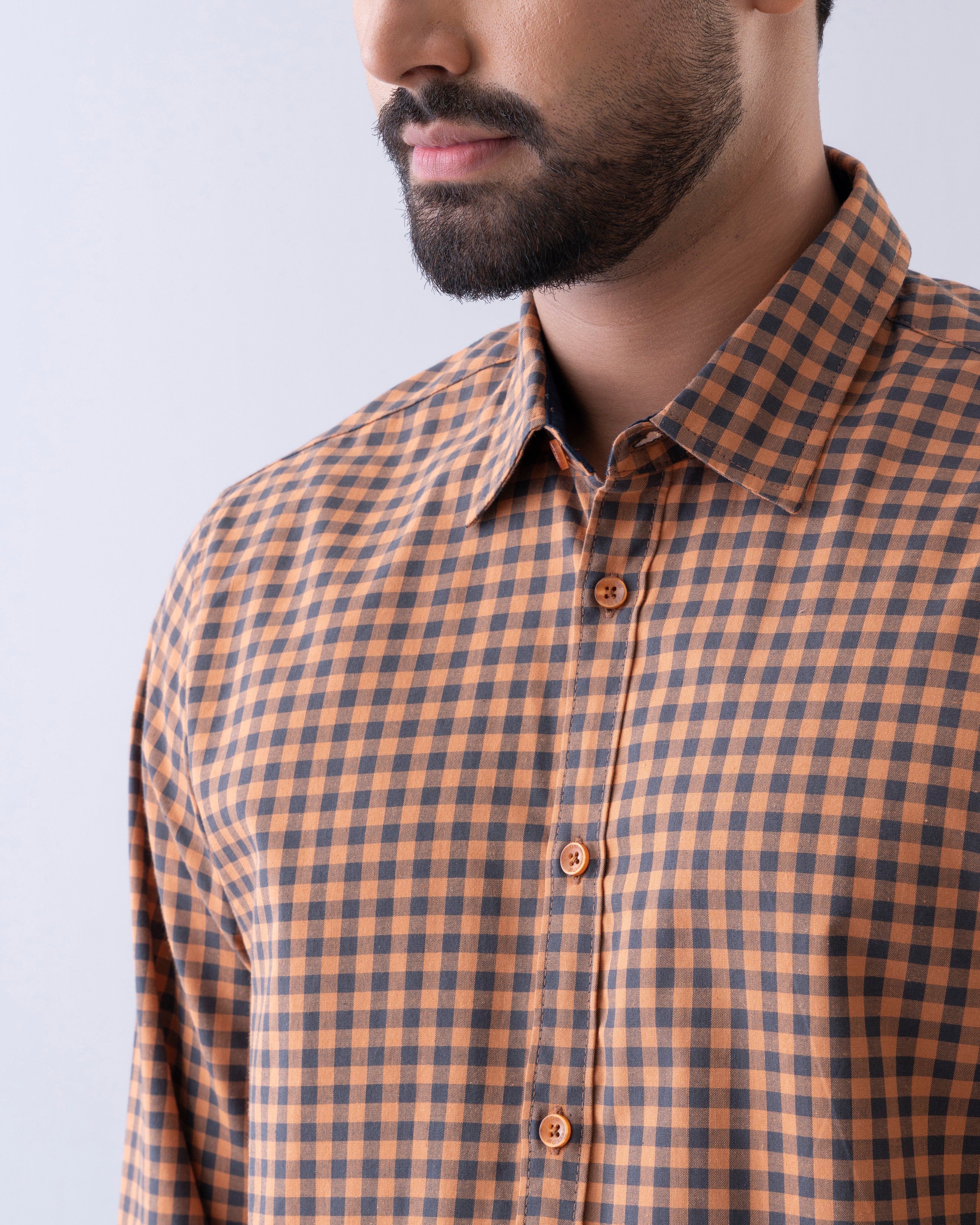 Regular Fit Check Casual Shirt - Image 5