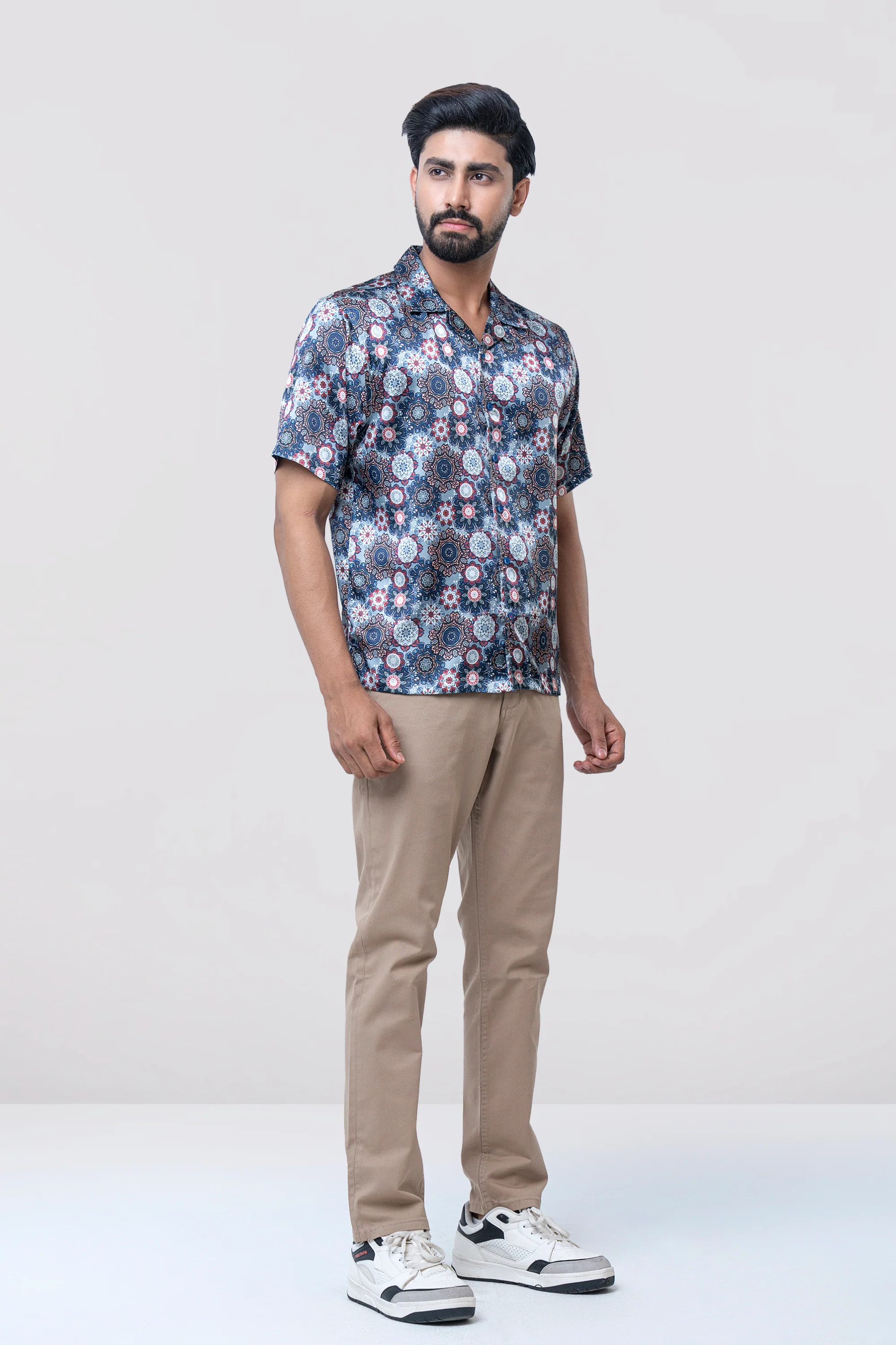 Relaxed Fit Printed Casual Shirt - Image 2