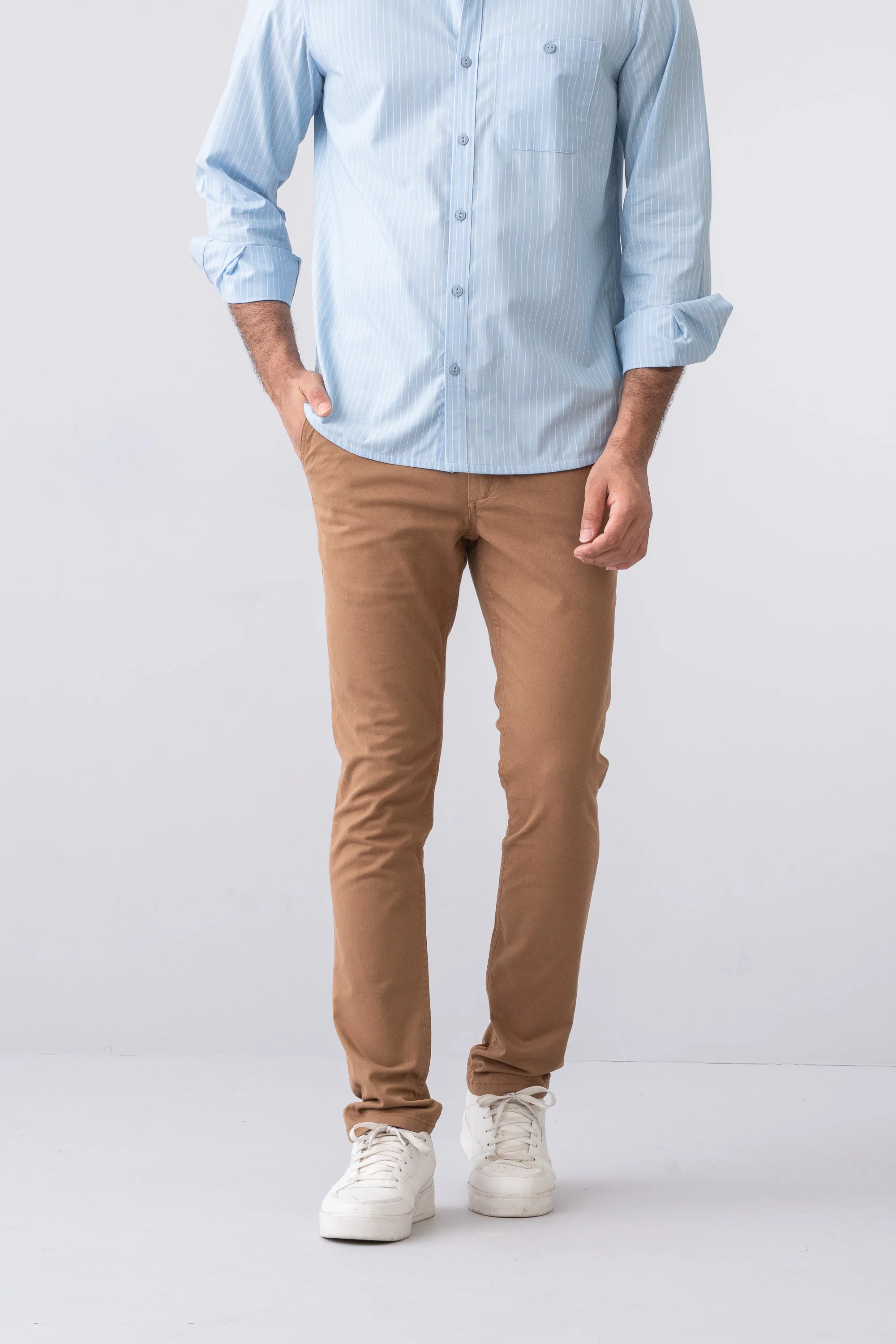 Slim Fit Chinos - Image 6