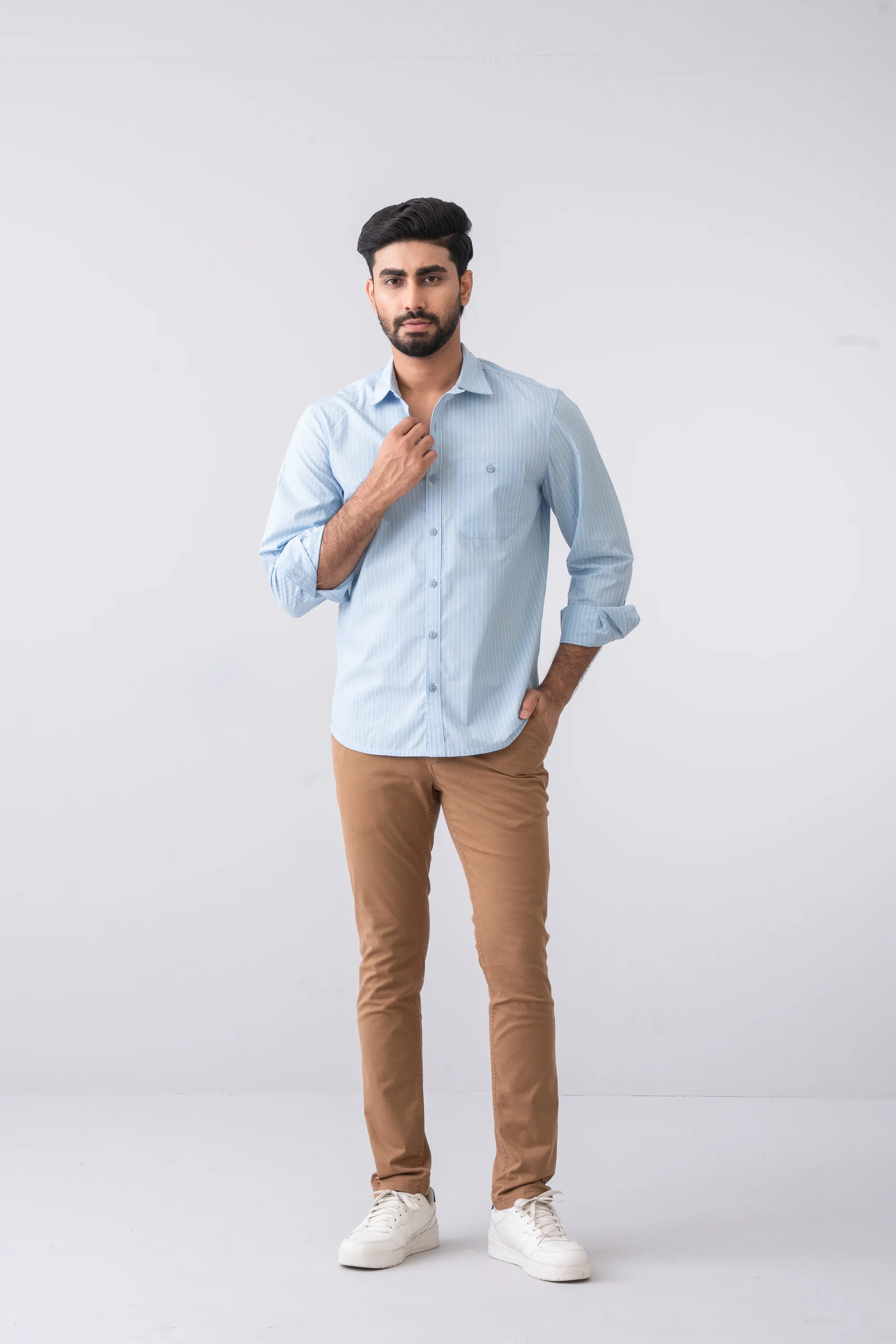 Slim Fit Chinos - Image 7