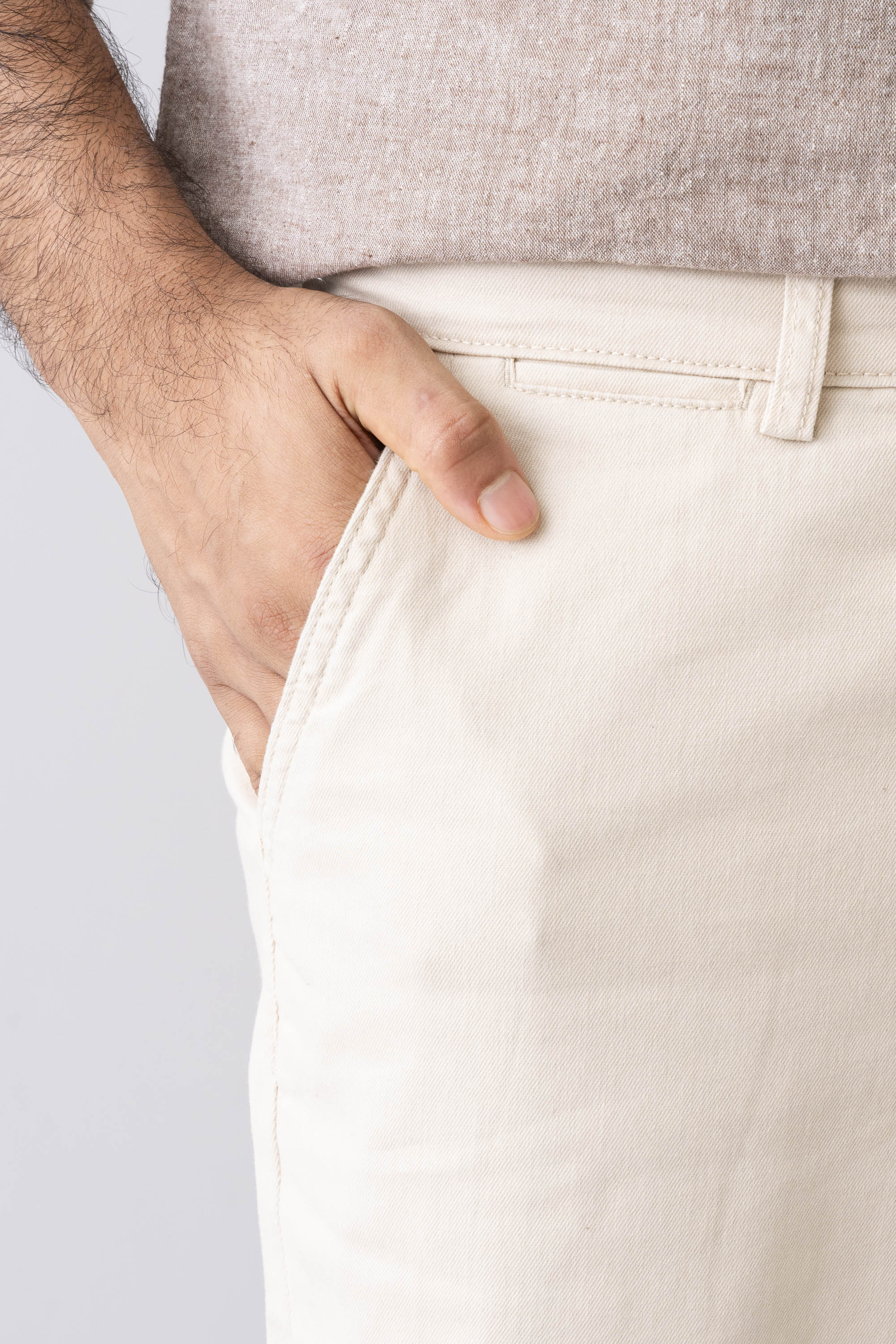 Regular Fit Solid Chinos - Image 11