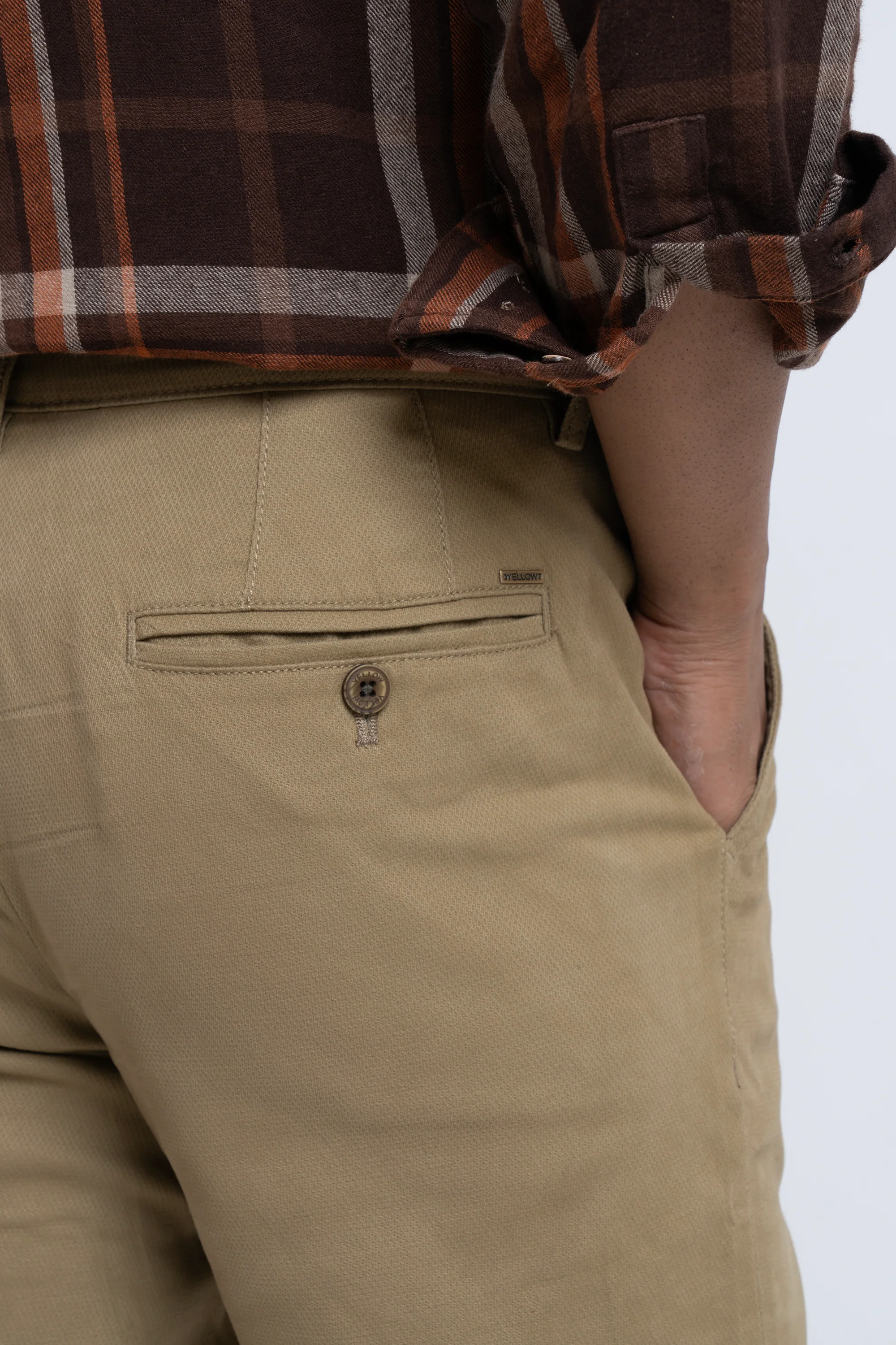 Regular Fit Solid Chinos - Image 11