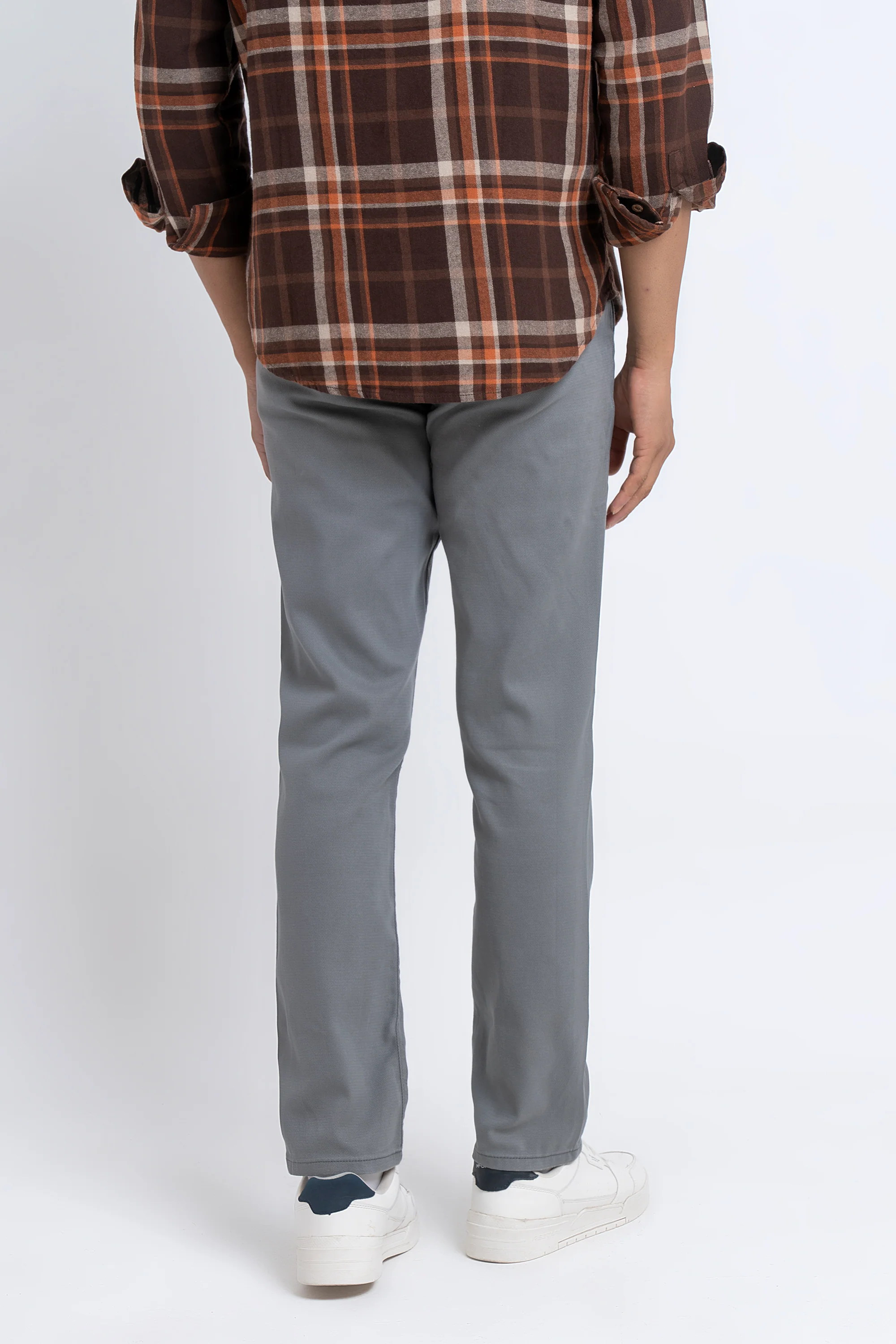 Regular Fit Solid Chinos - Image 15