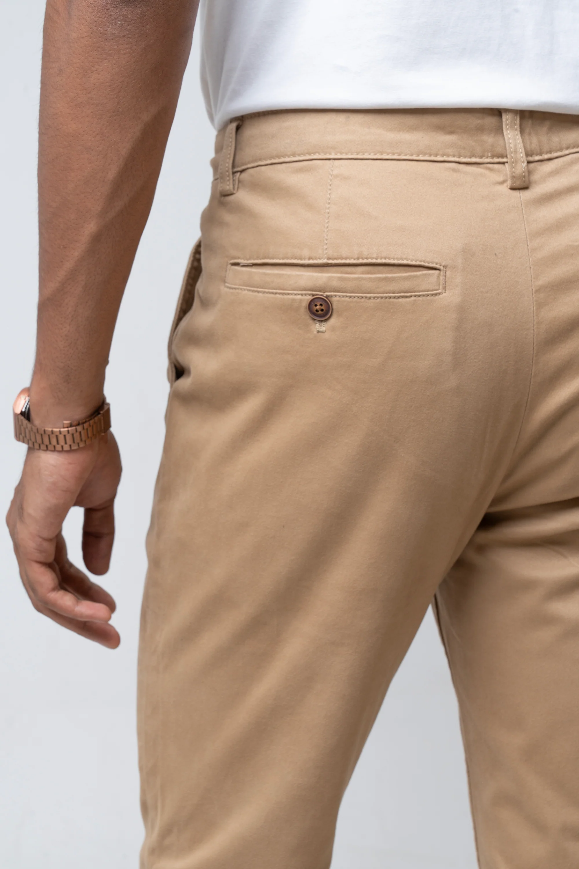 Regular Fit Texture Chinos - Image 10