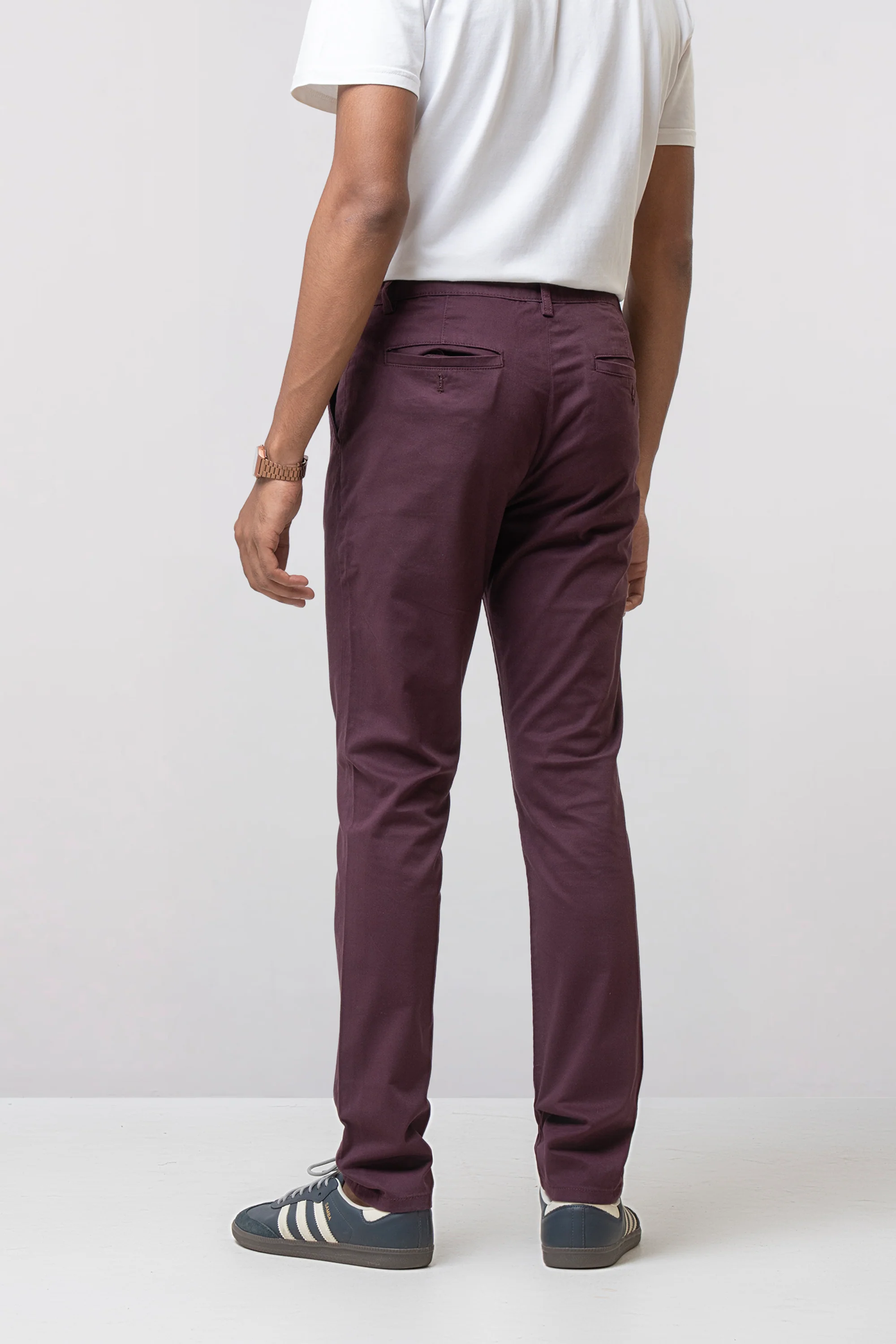Regular Fit Texture Chinos - Image 4