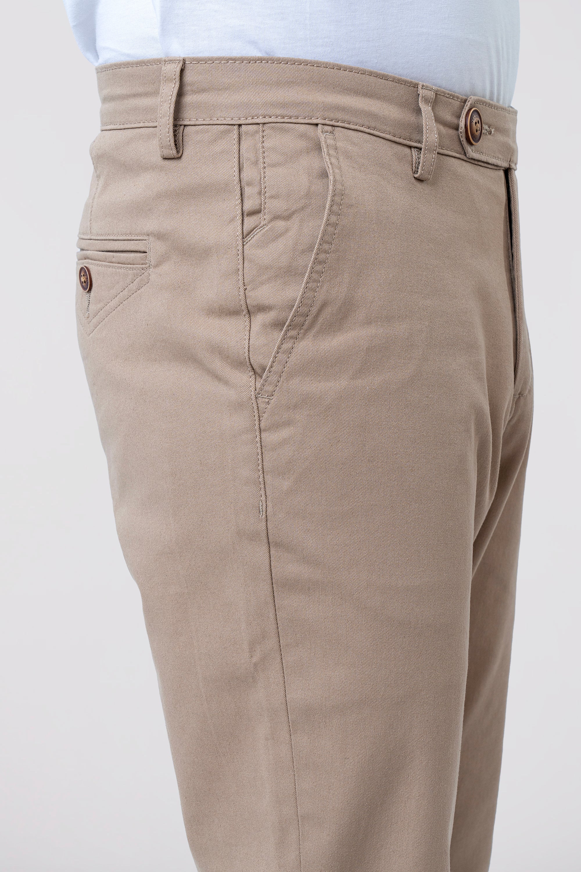 Regular Fit Solid Chinos - Image 12