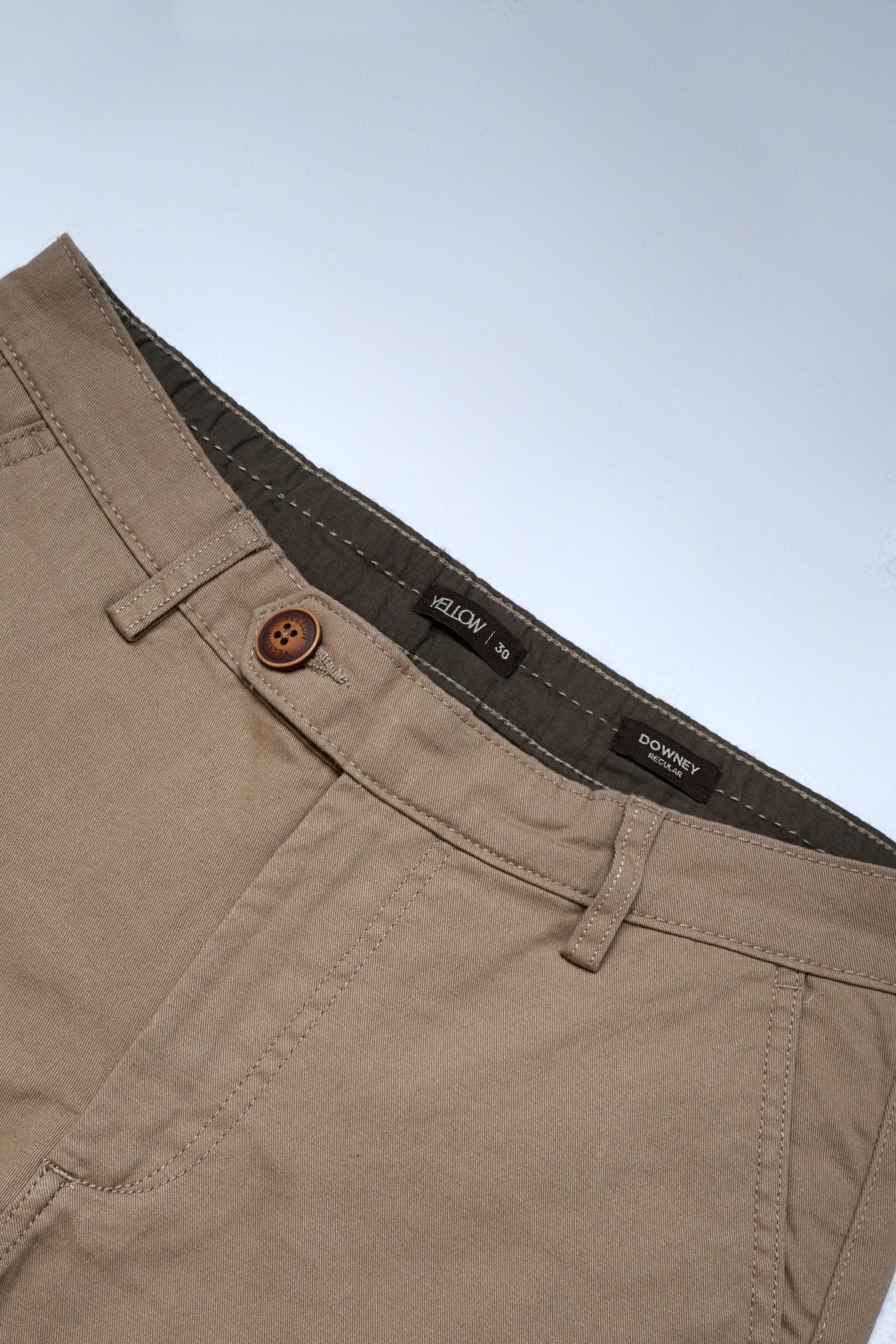 Regular Fit Solid Chinos - Image 14