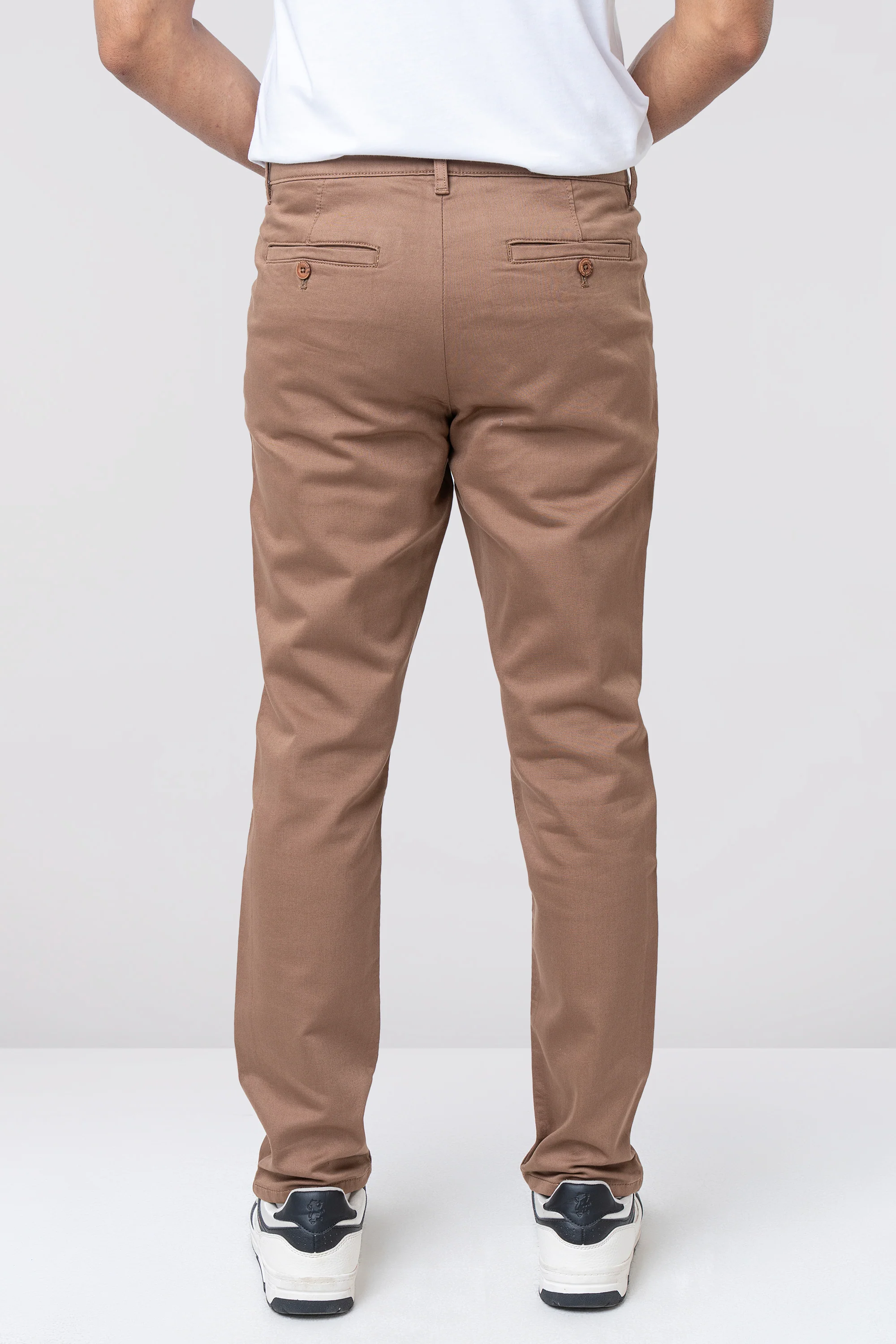Regular Fit Solid Chinos - Image 13