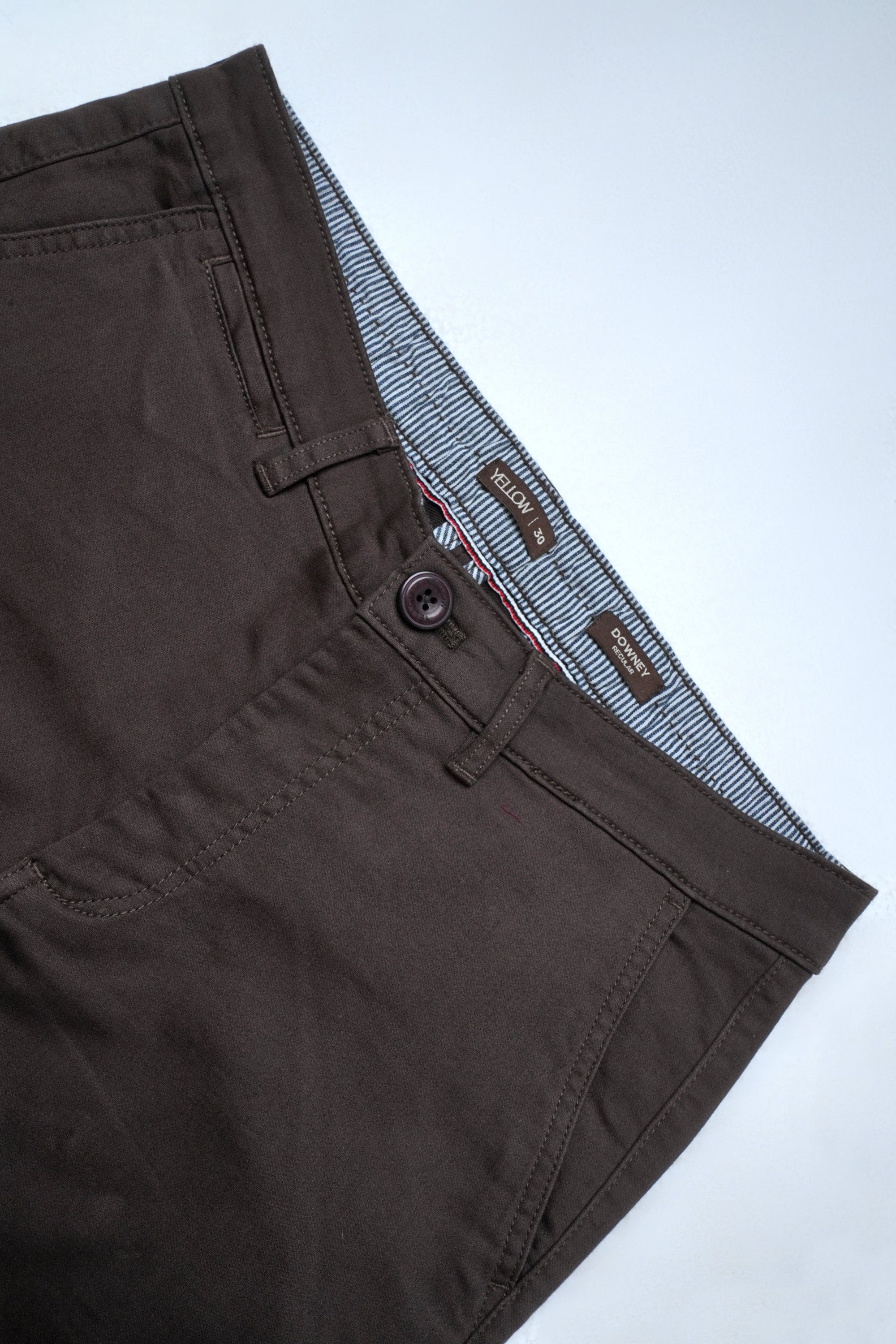 Regular Fit Solid Chinos - Image 21