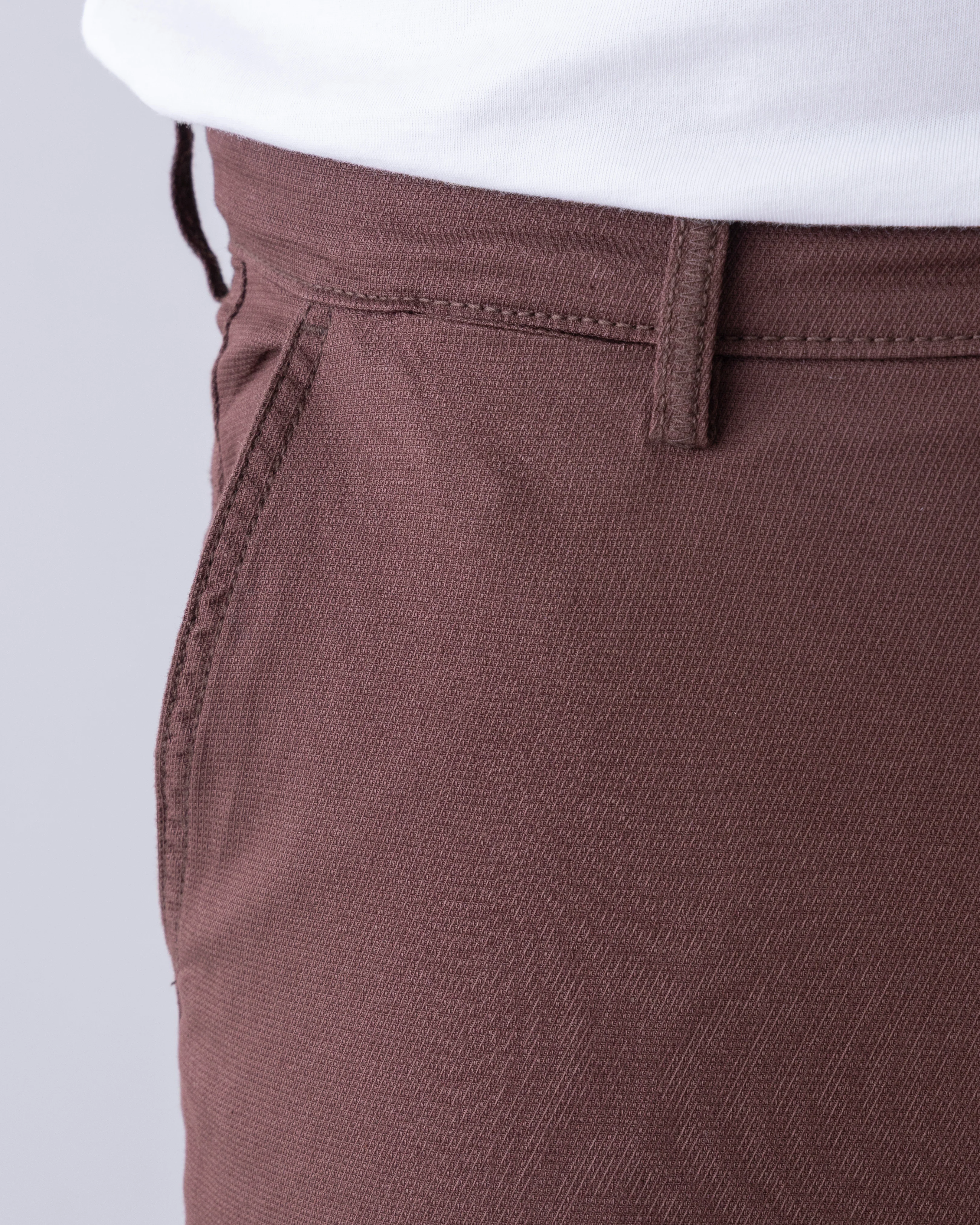 Regular Fit Texture Chinos - Image 5
