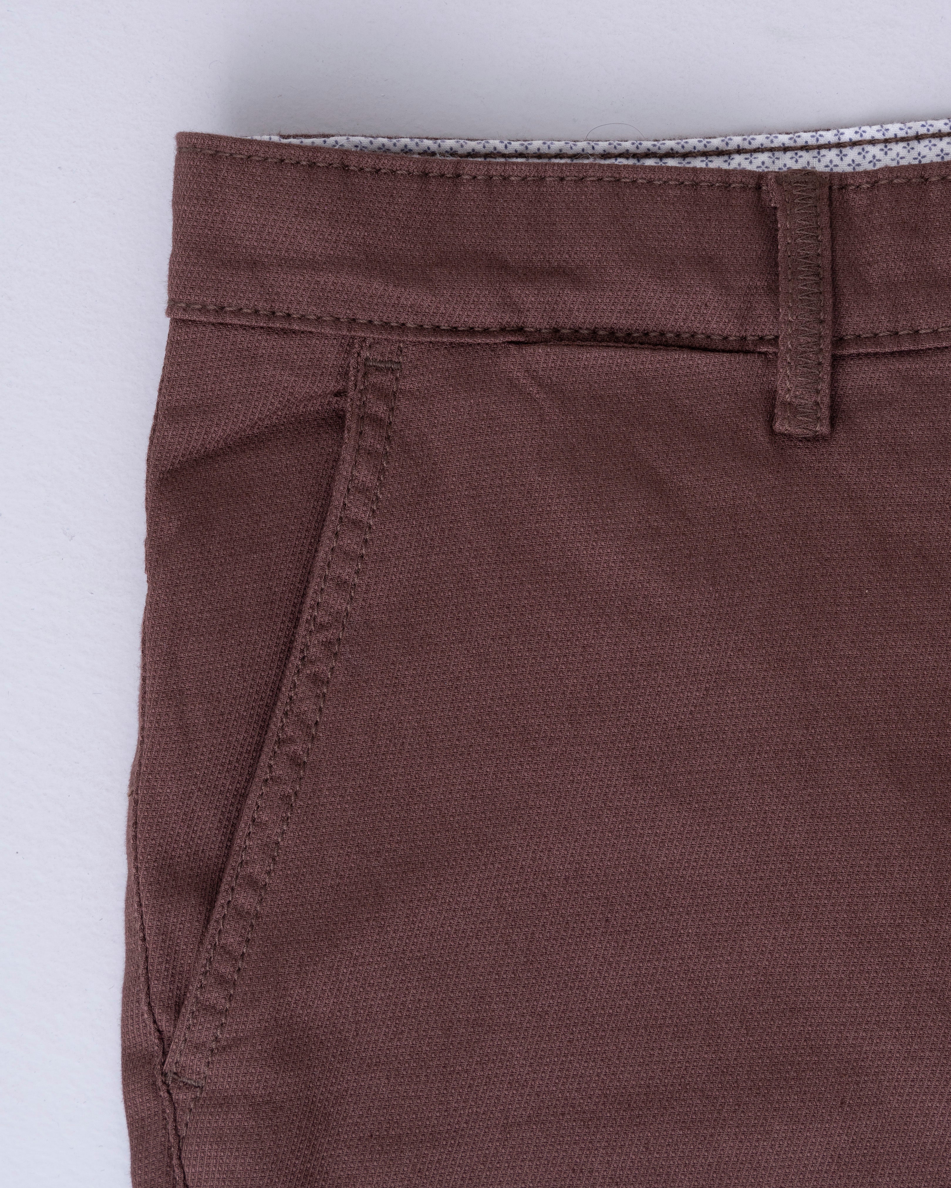 Regular Fit Texture Chinos - Image 6