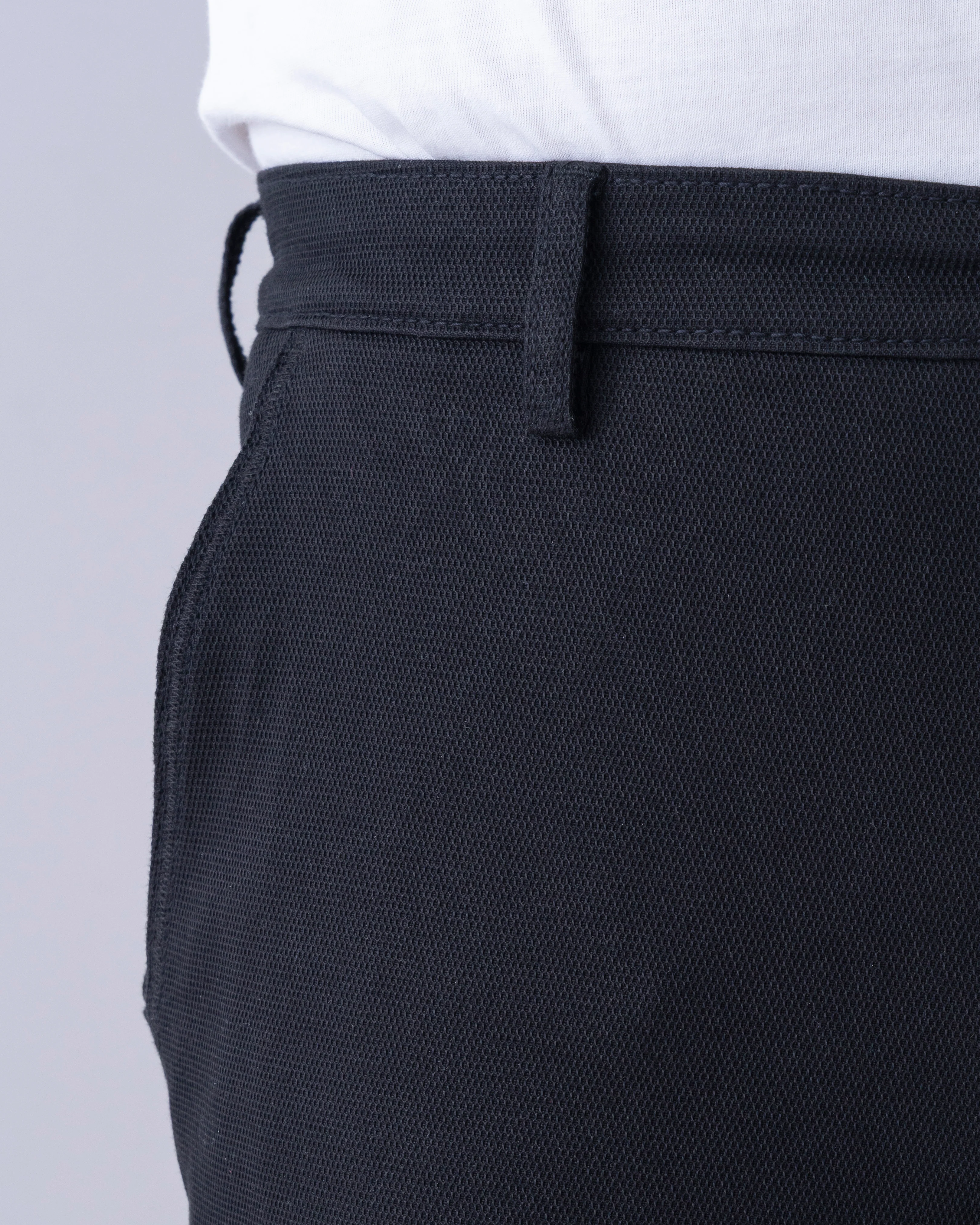 Slim Fit Texture Chinos - Image 6