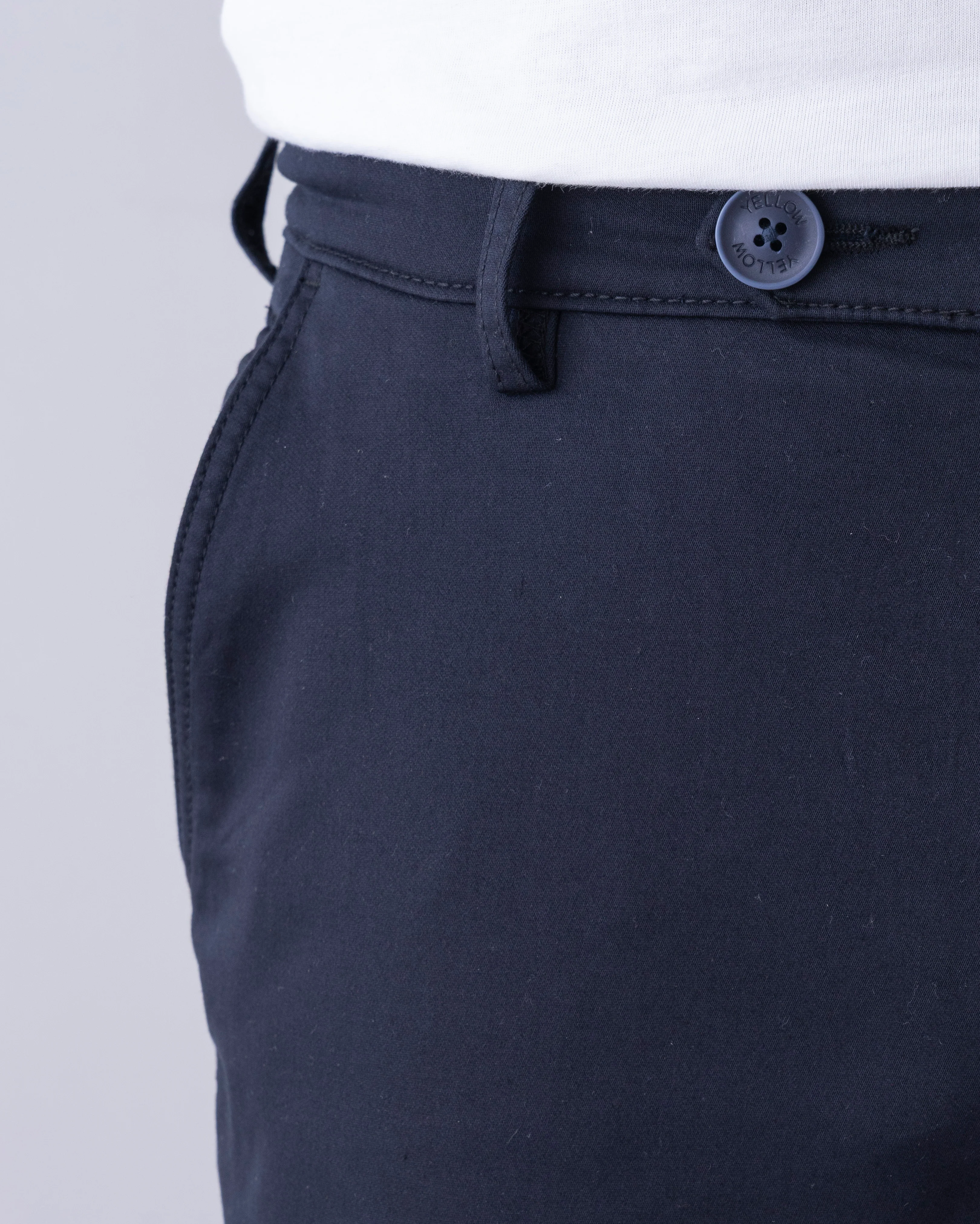 Regular Fit Solid Chinos - Image 5