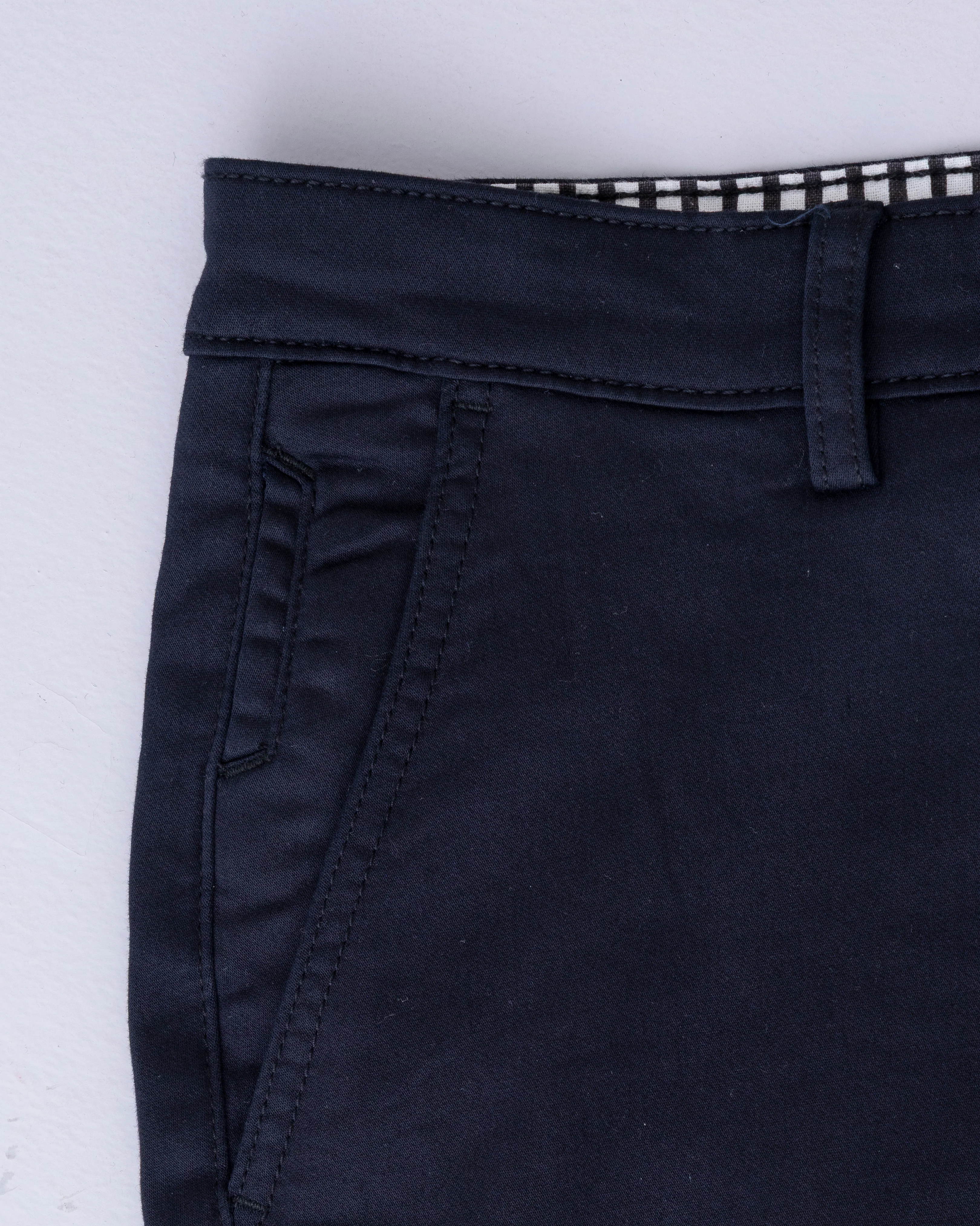 Regular Fit Solid Chinos - Image 6