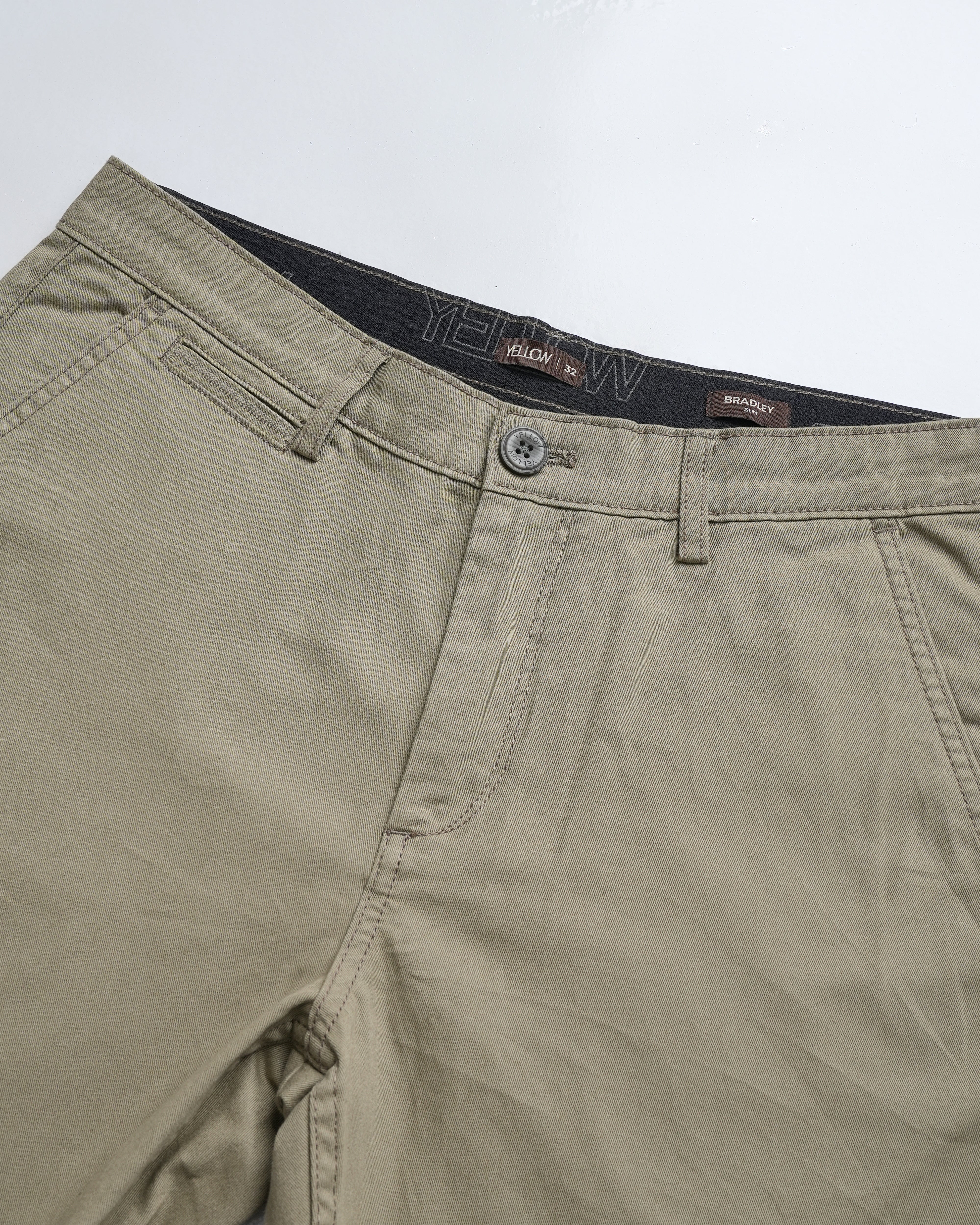Slim Fit Solid Chinos - Image 6