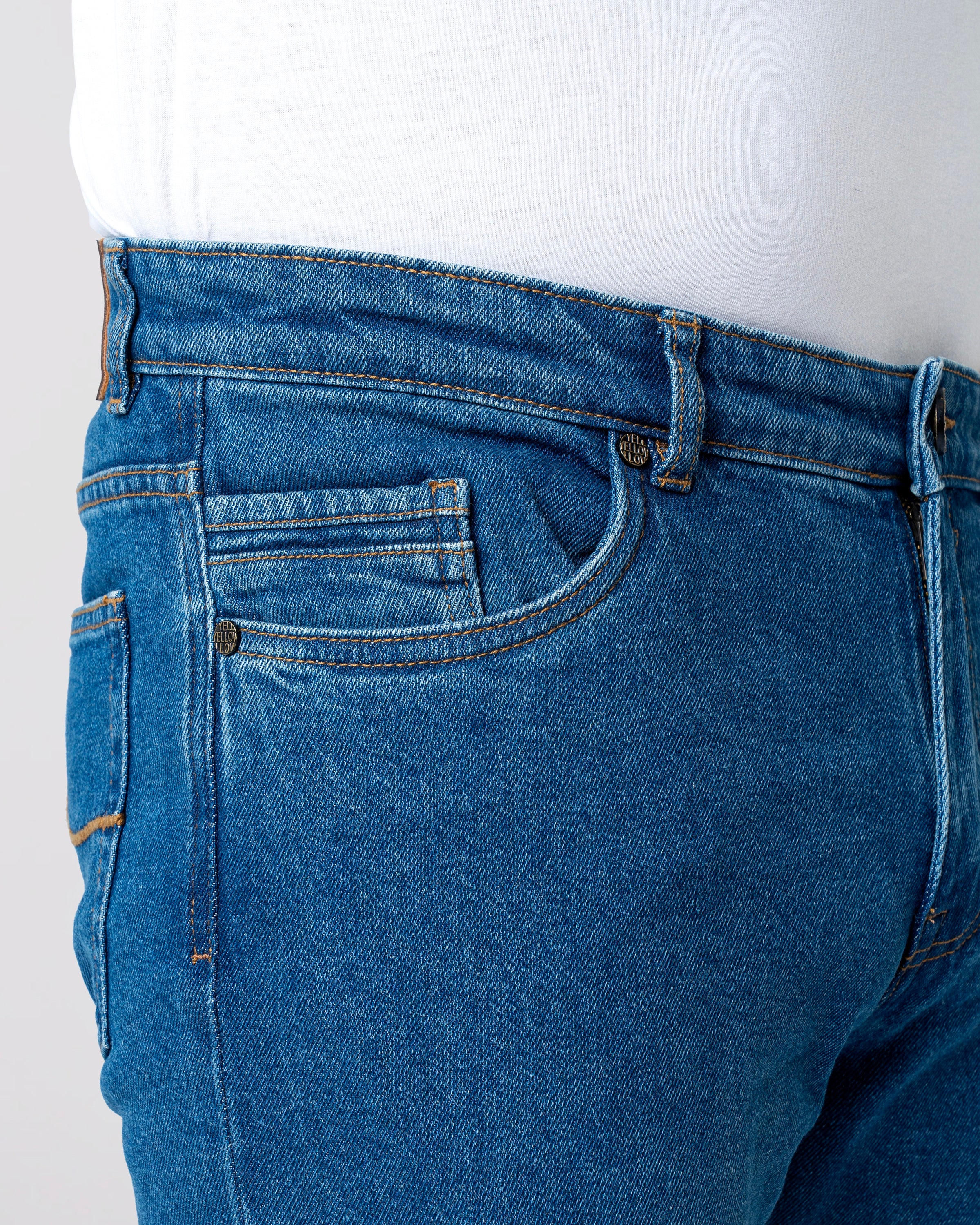 Tapered Fit Magpie Blue Jeans - Image 6