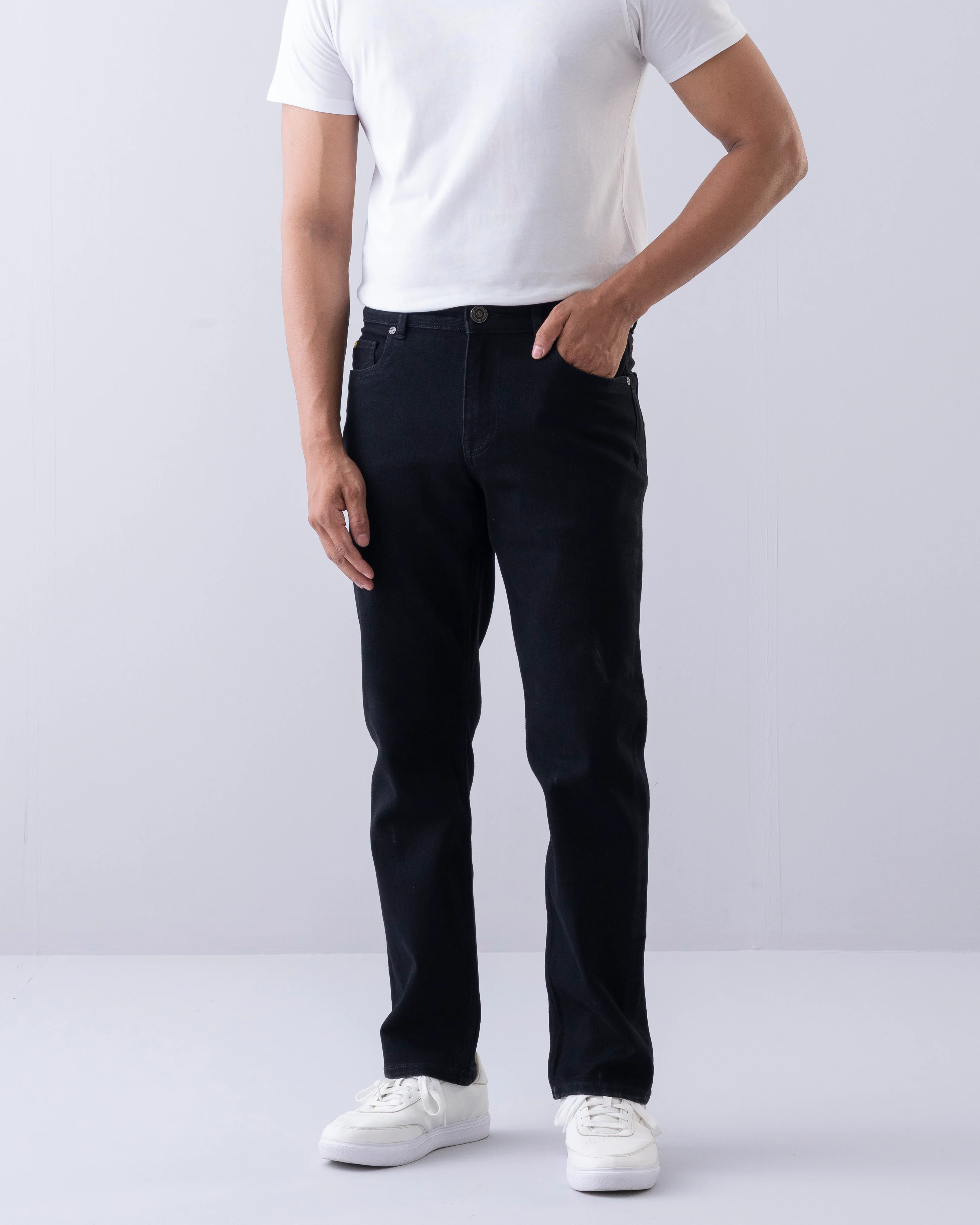Straight Fit Shark Jeans