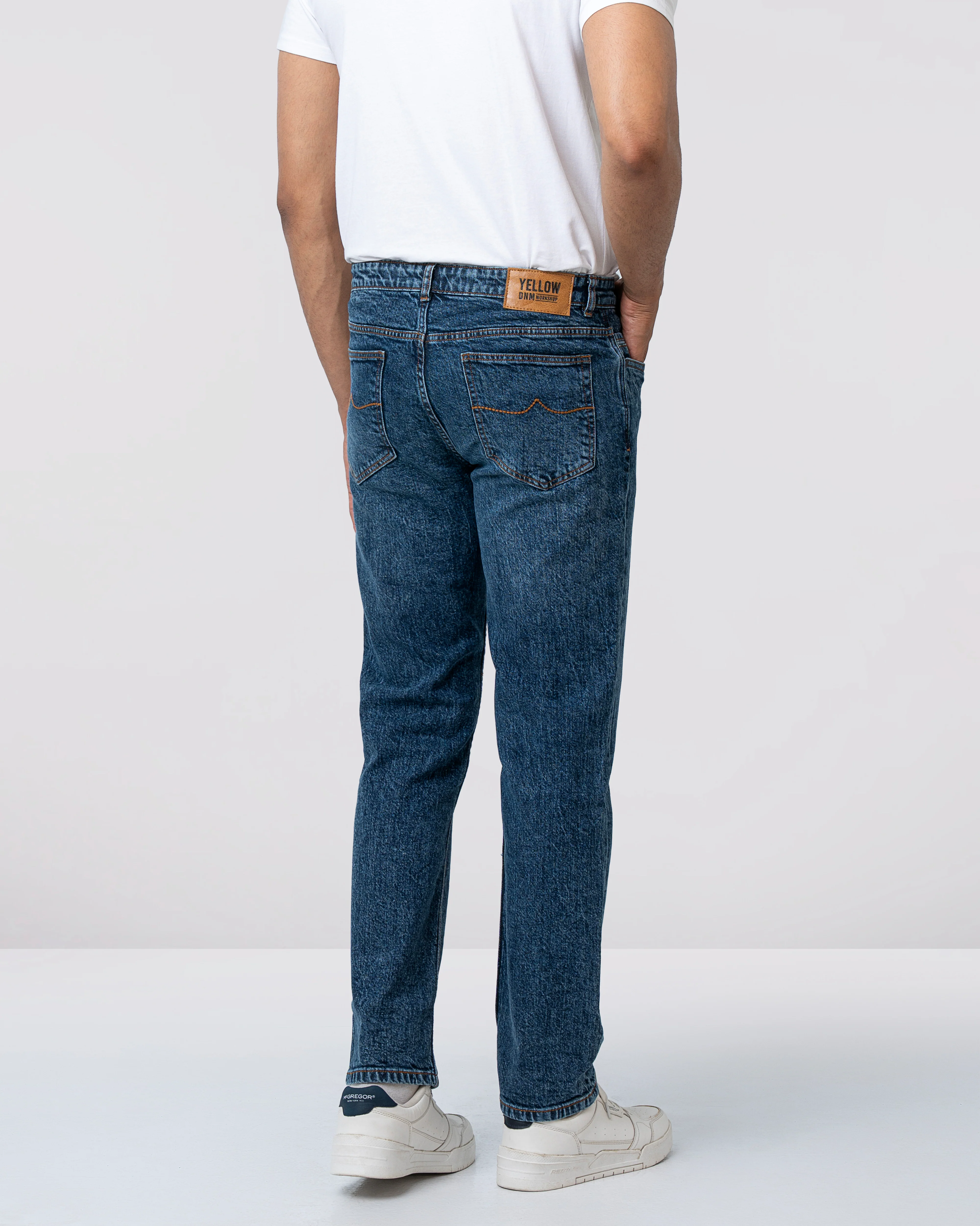 Straight Fit Blue Jeans - Image 4