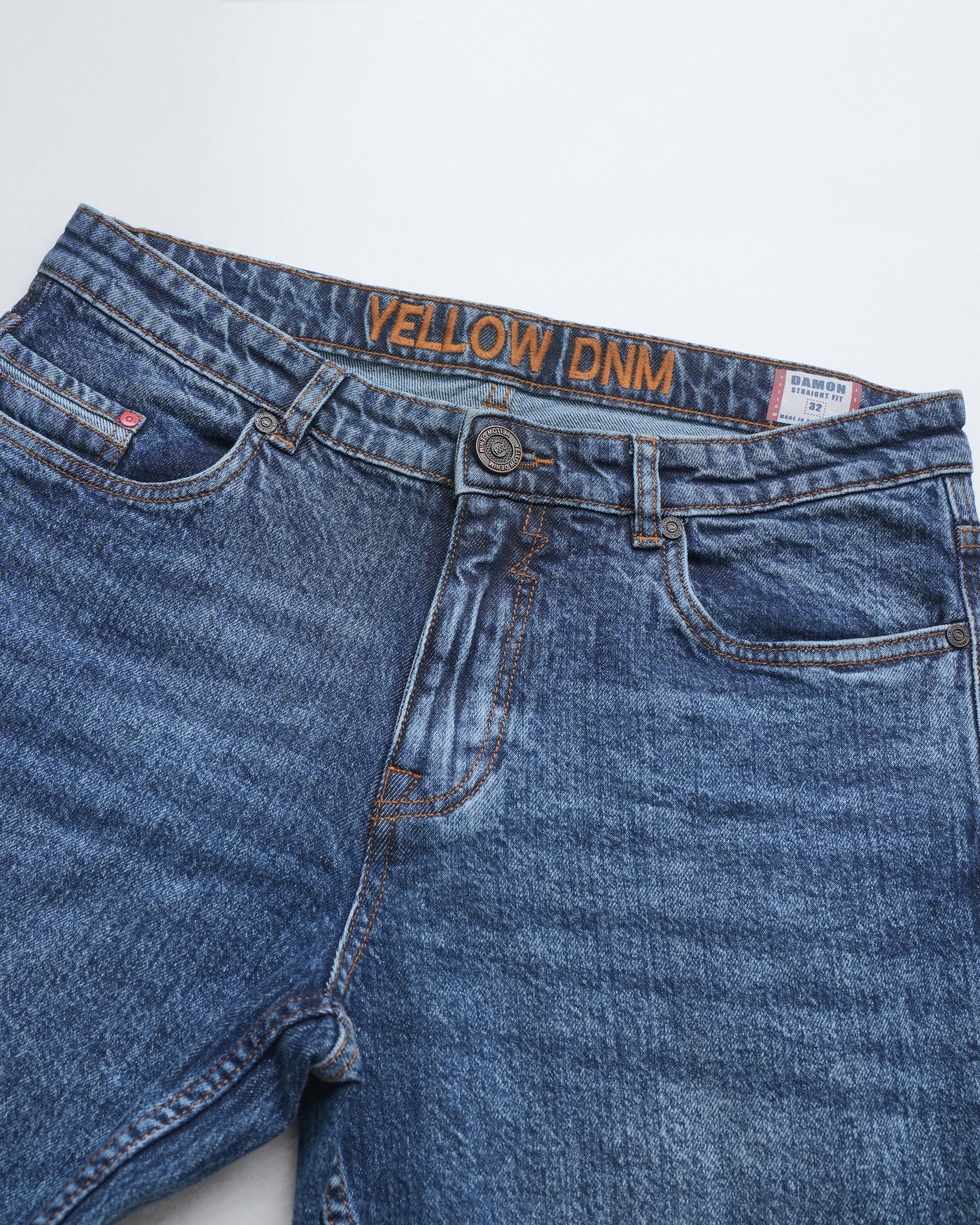 Straight Fit Blue Jeans - Image 5