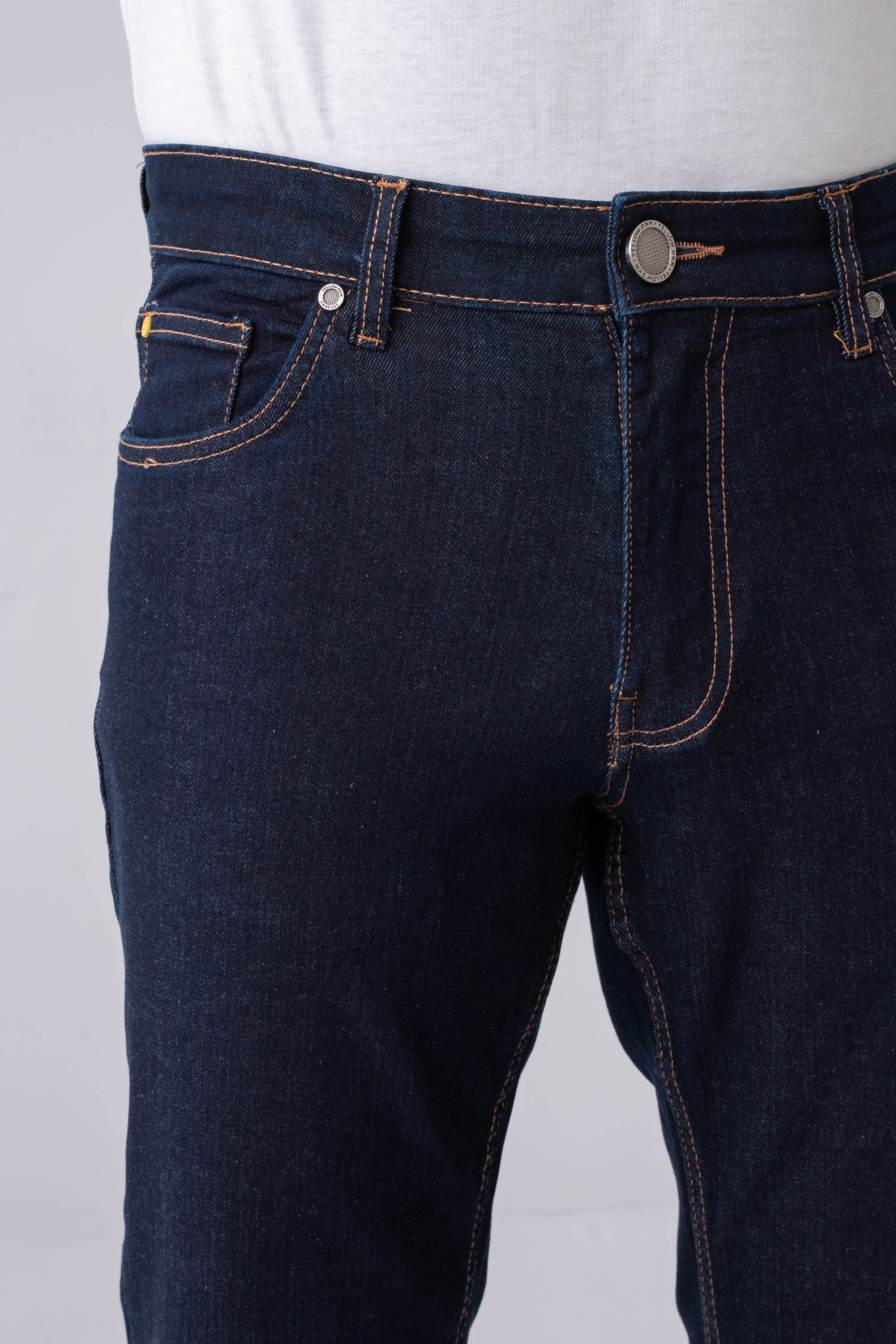 Straight Fit Navy Jeans - Image 4