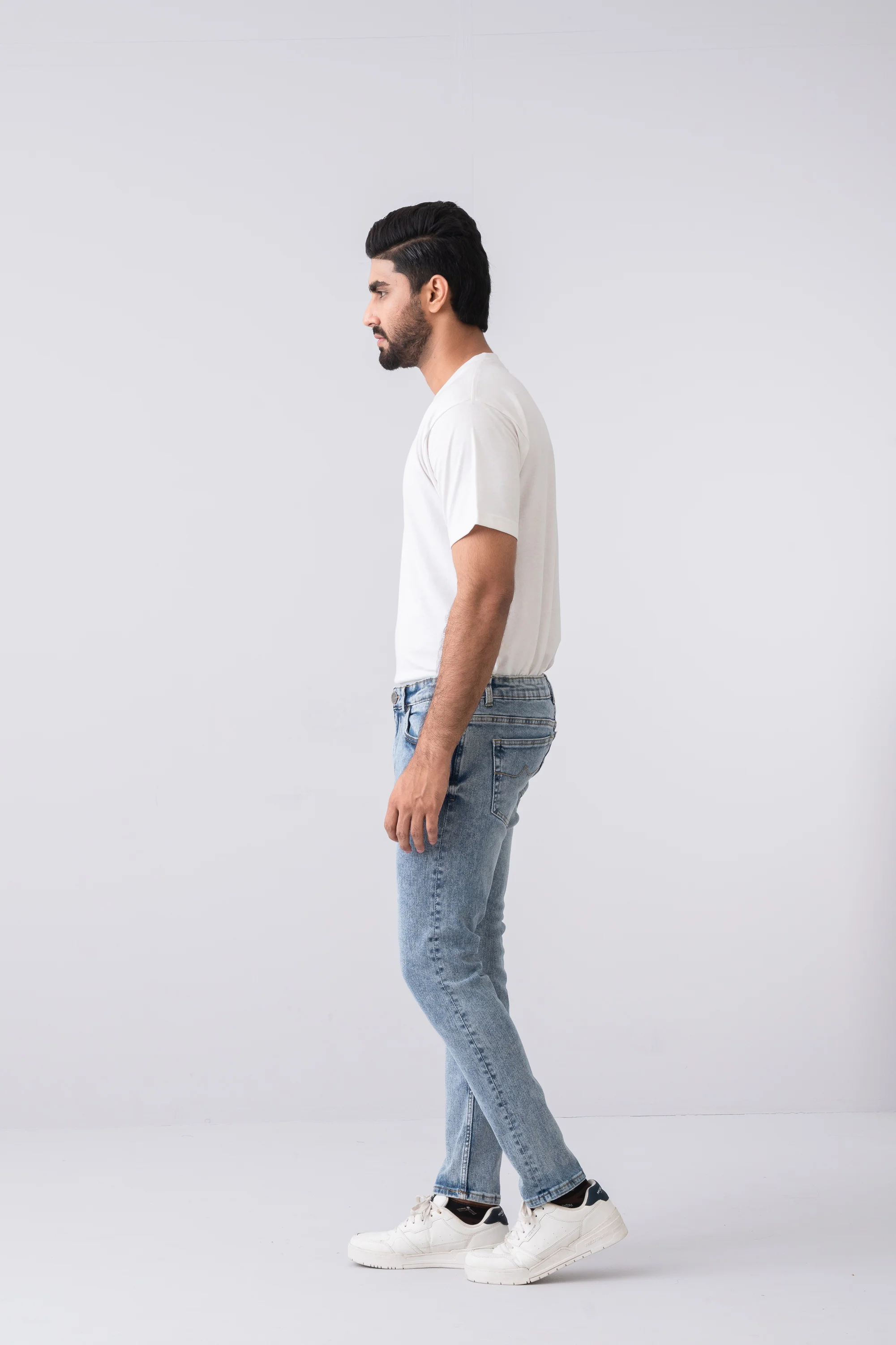 Slim Fit Cloudy Sky Jeans - Image 3