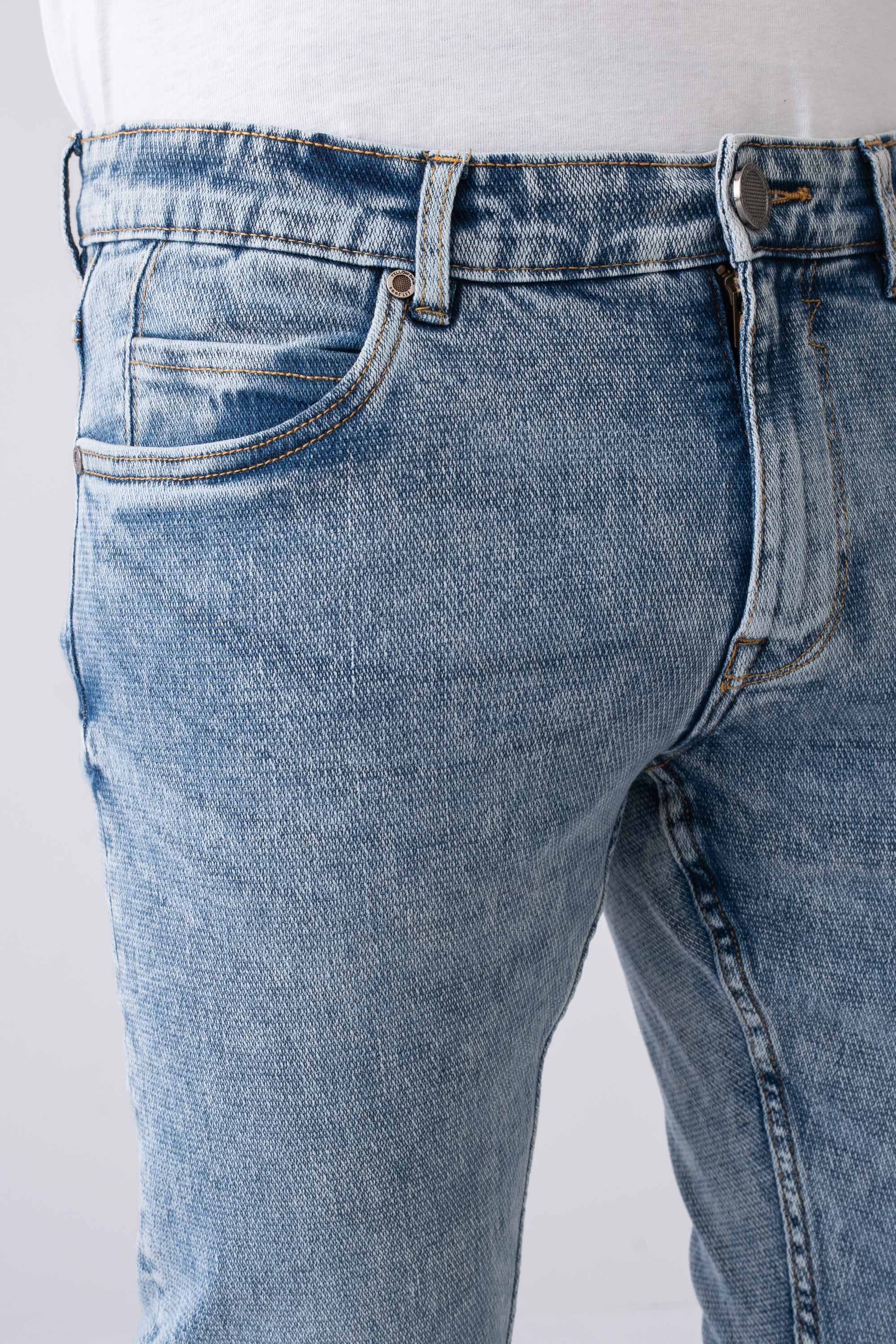 Slim Fit Cloudy Sky Jeans - Image 4