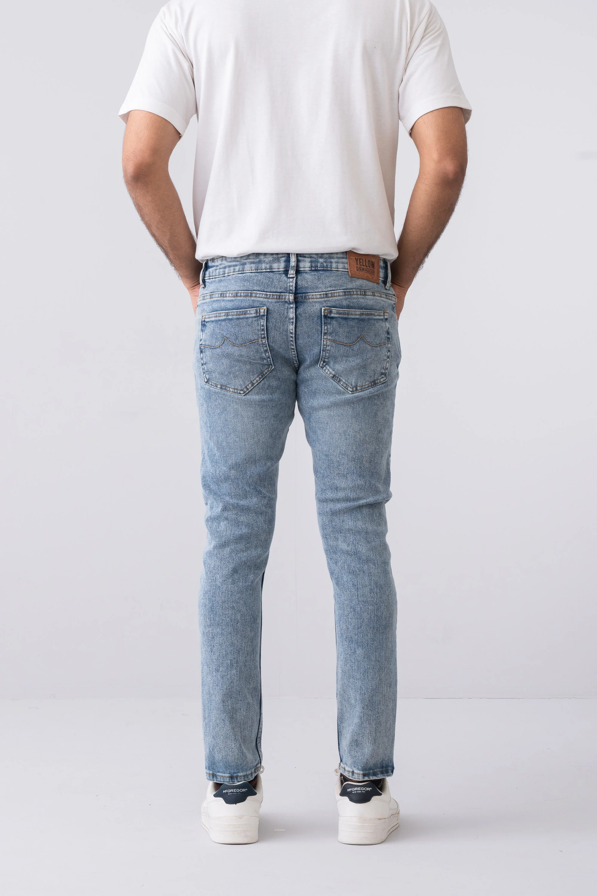 Slim Fit Cloudy Sky Jeans - Image 5