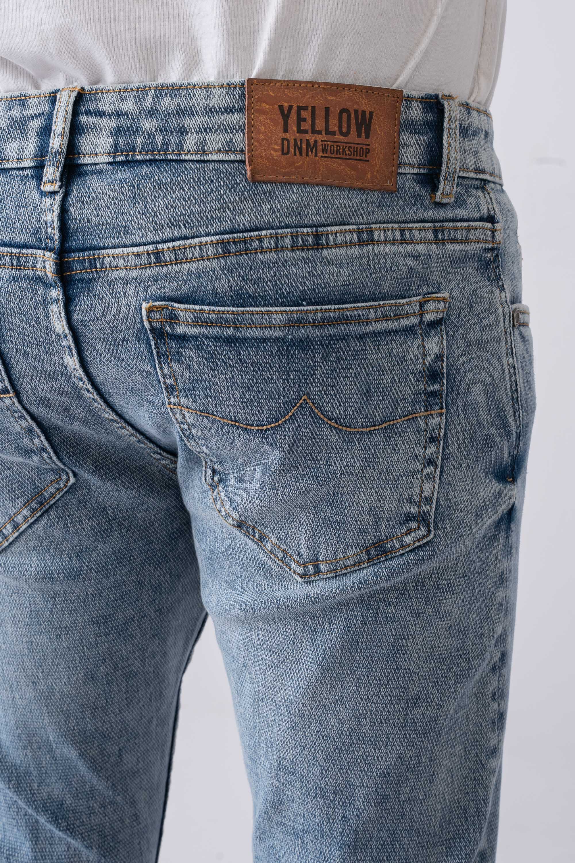 Slim Fit Cloudy Sky Jeans - Image 6