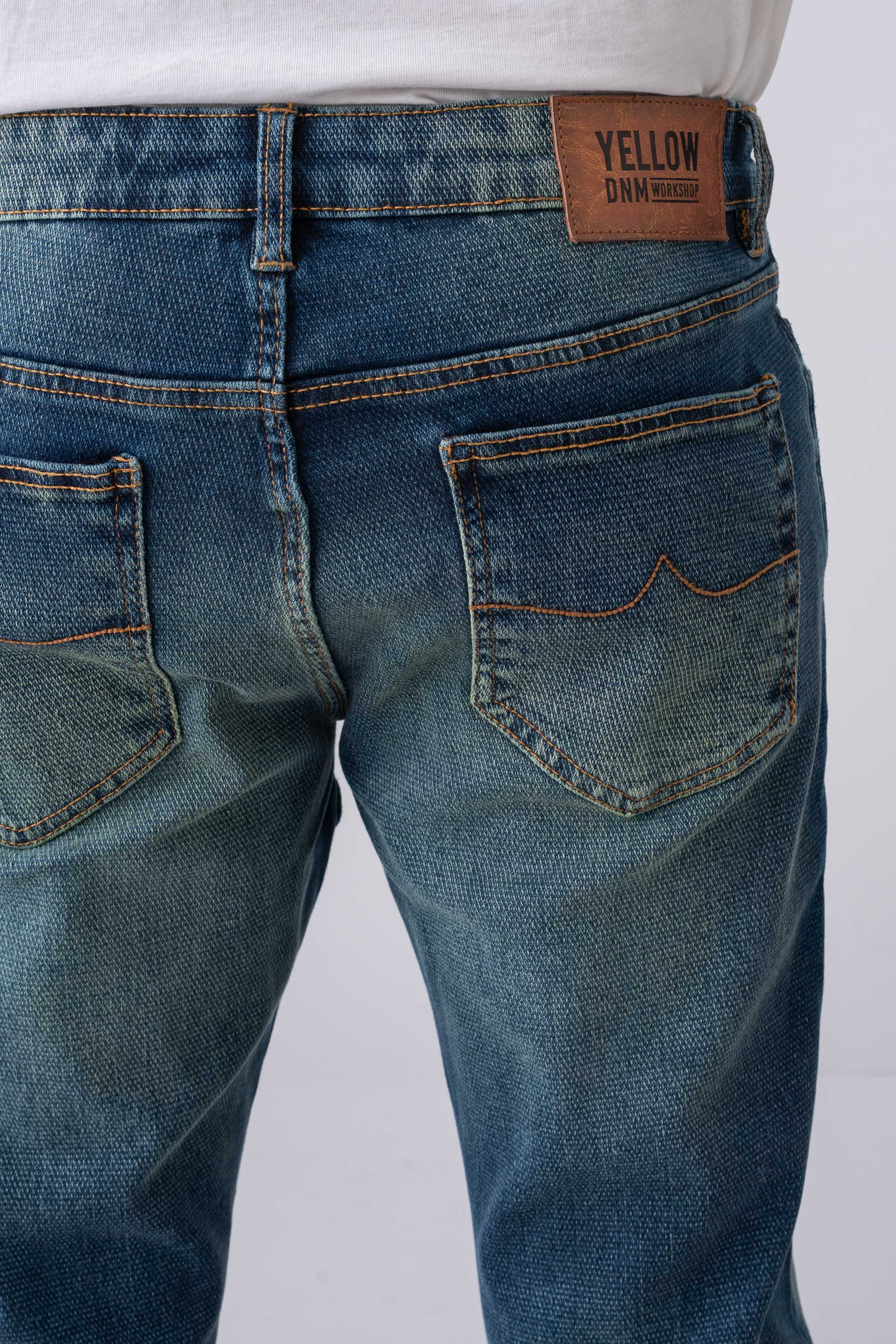 Straight Fit Vintage Blue Jeans - Image 6