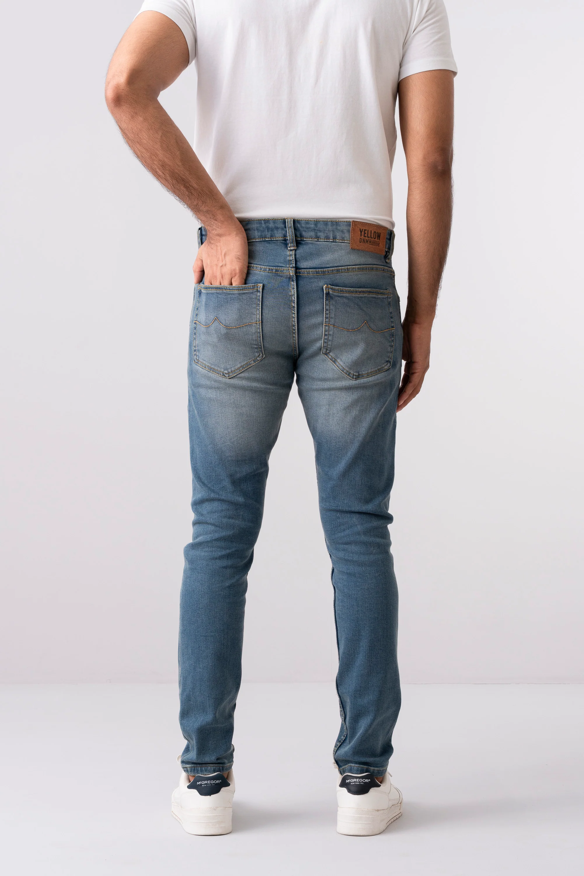 Slim Fit Dusty Clouds Jeans - Image 4