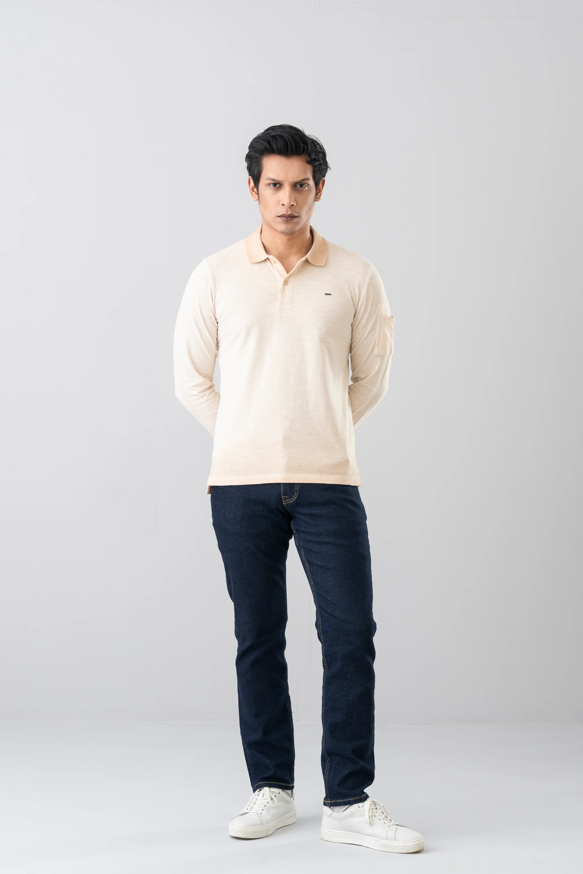Straight Fit Raw Jeans - Image 2