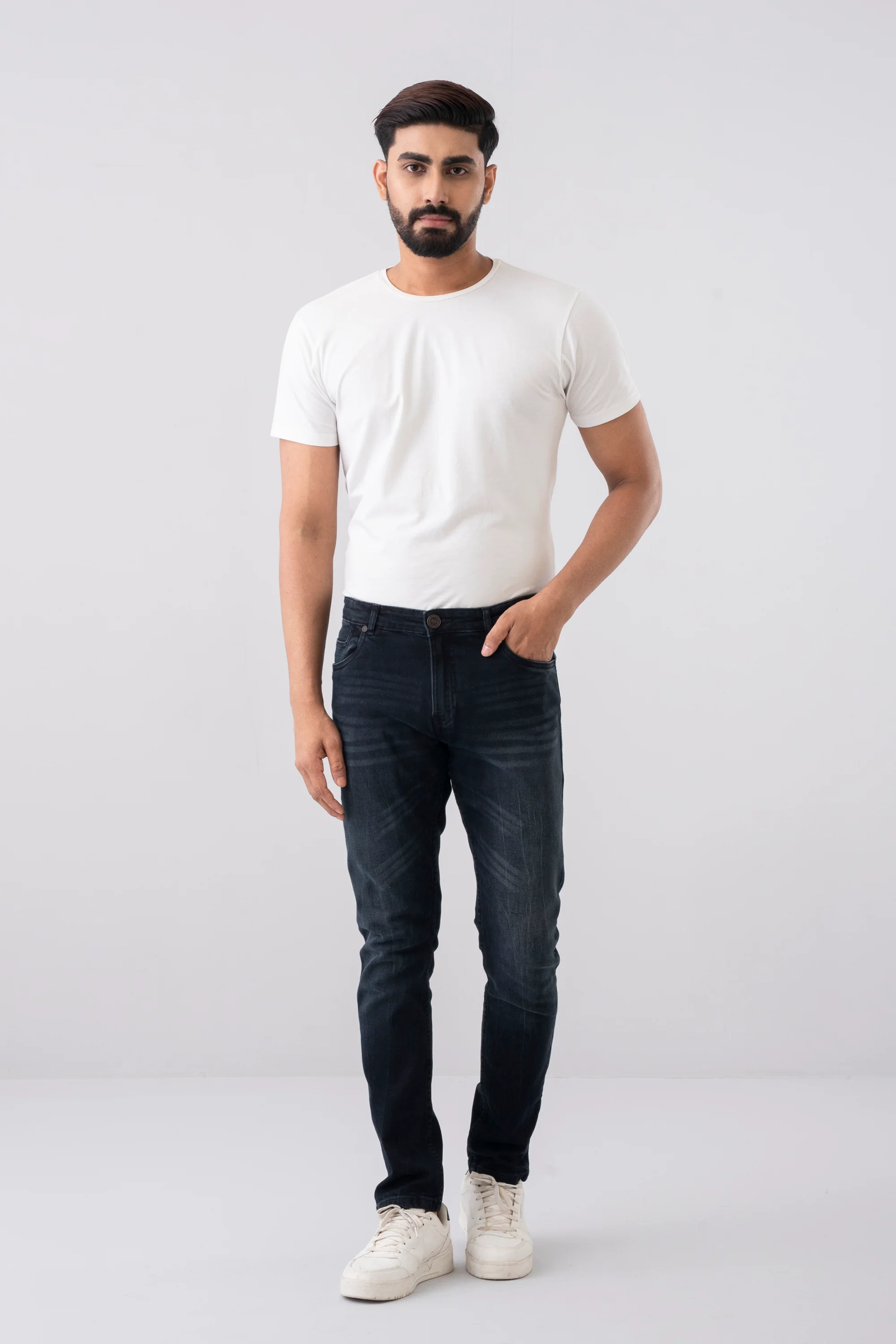 Slim Fit Black Jeans - Image 2