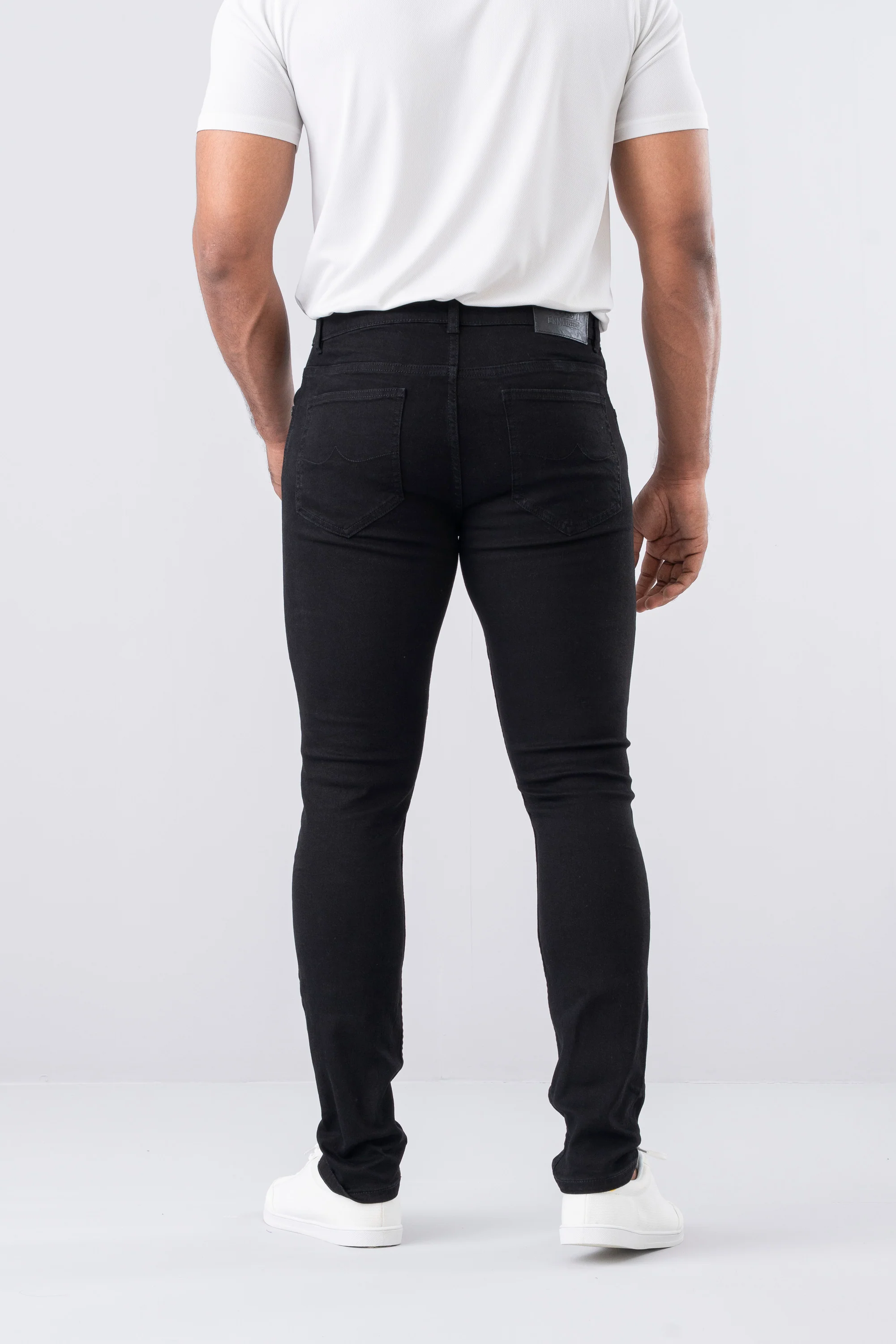 Slim Fit Black Jeans - Image 4