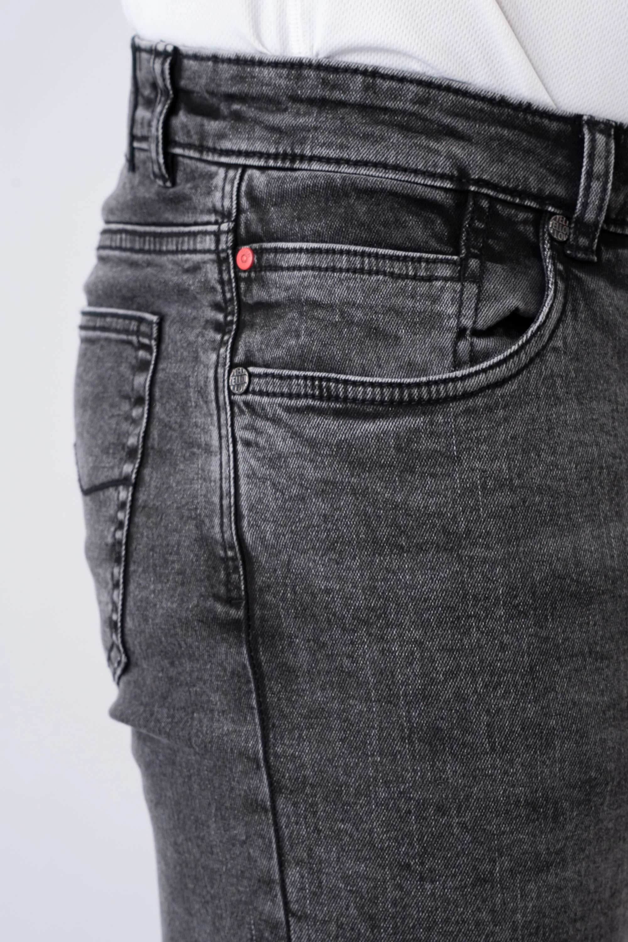 Tapered Fit Black Jeans - Image 5