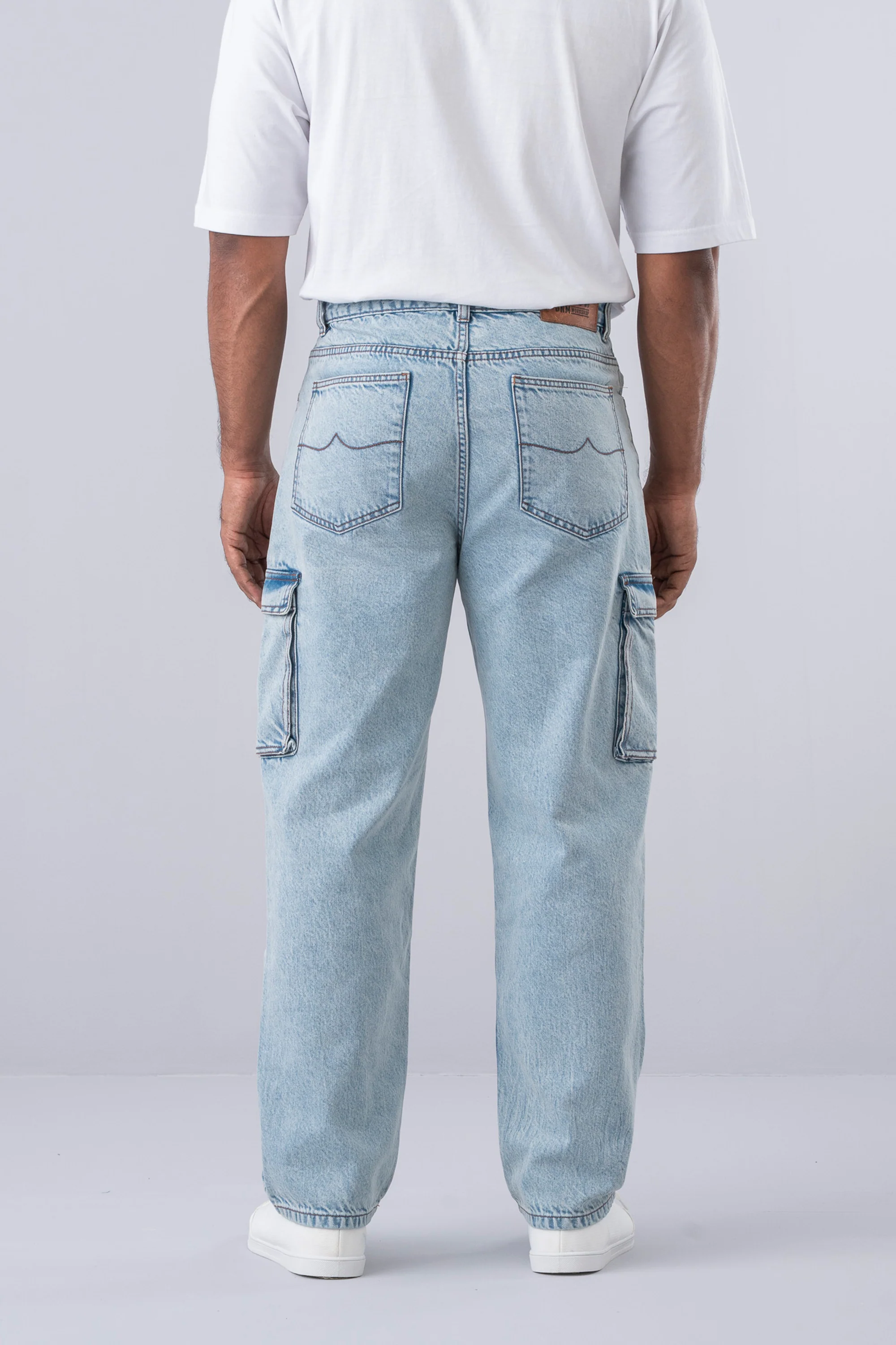 Baggy Fit Blue Jeans - Image 4