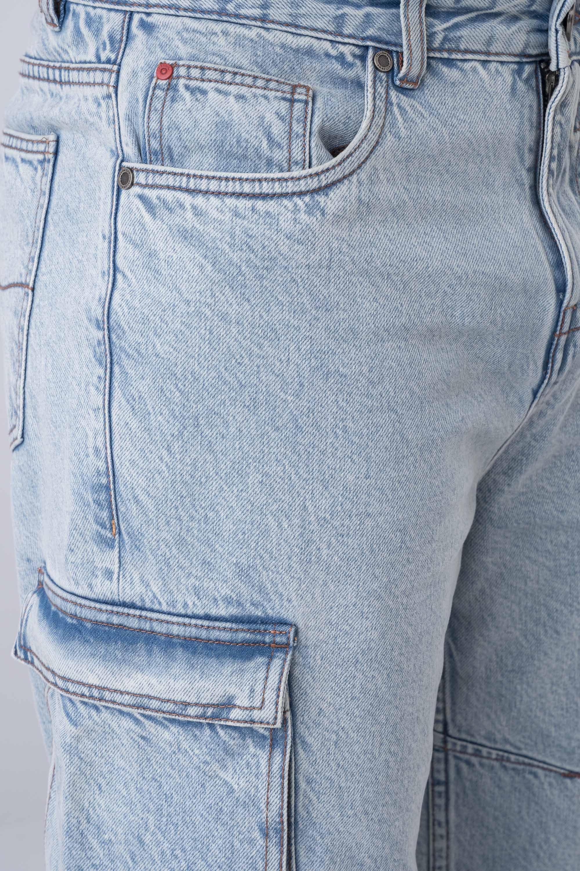 Baggy Fit Blue Jeans - Image 5