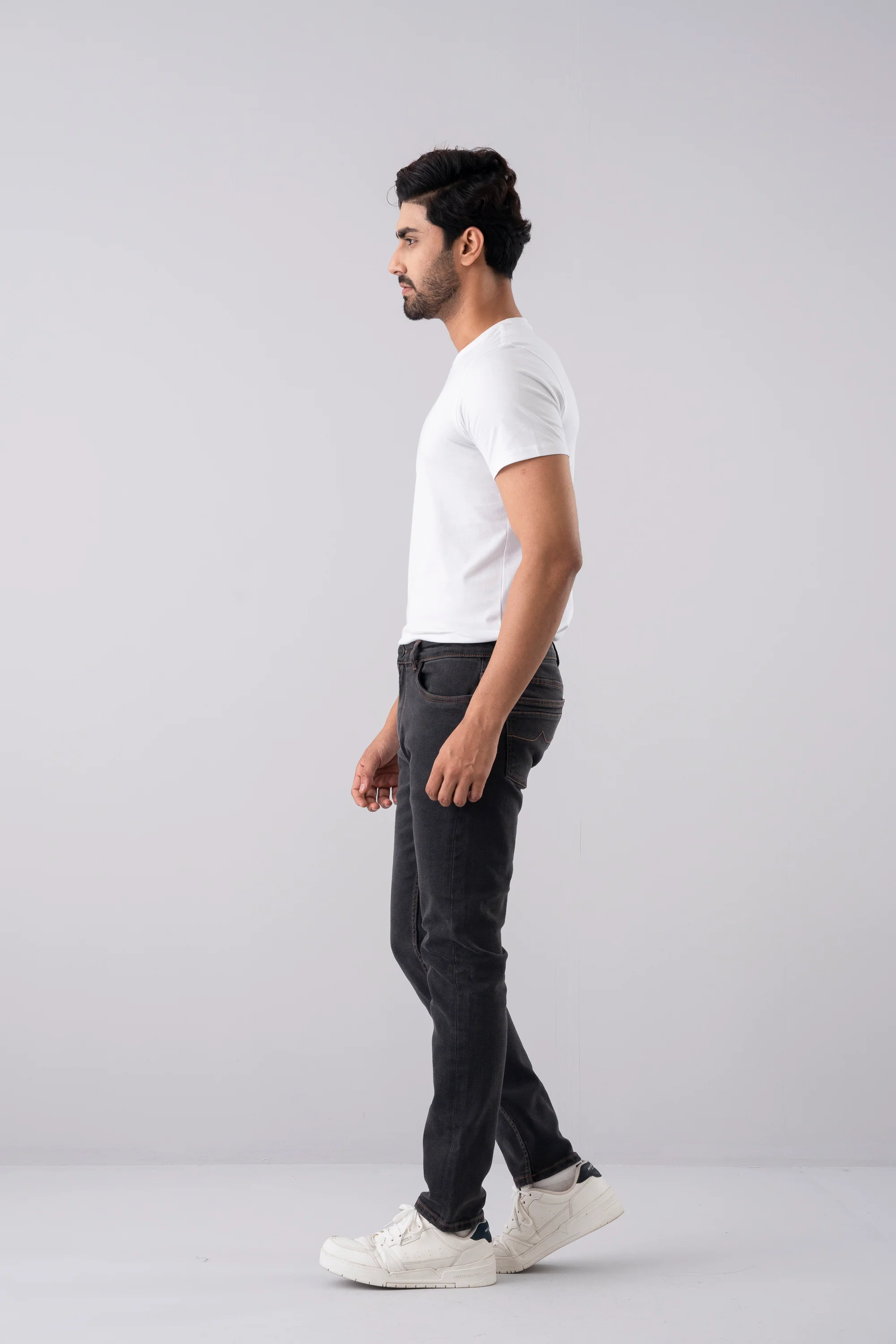Slim Fit Black Jeans - Image 3