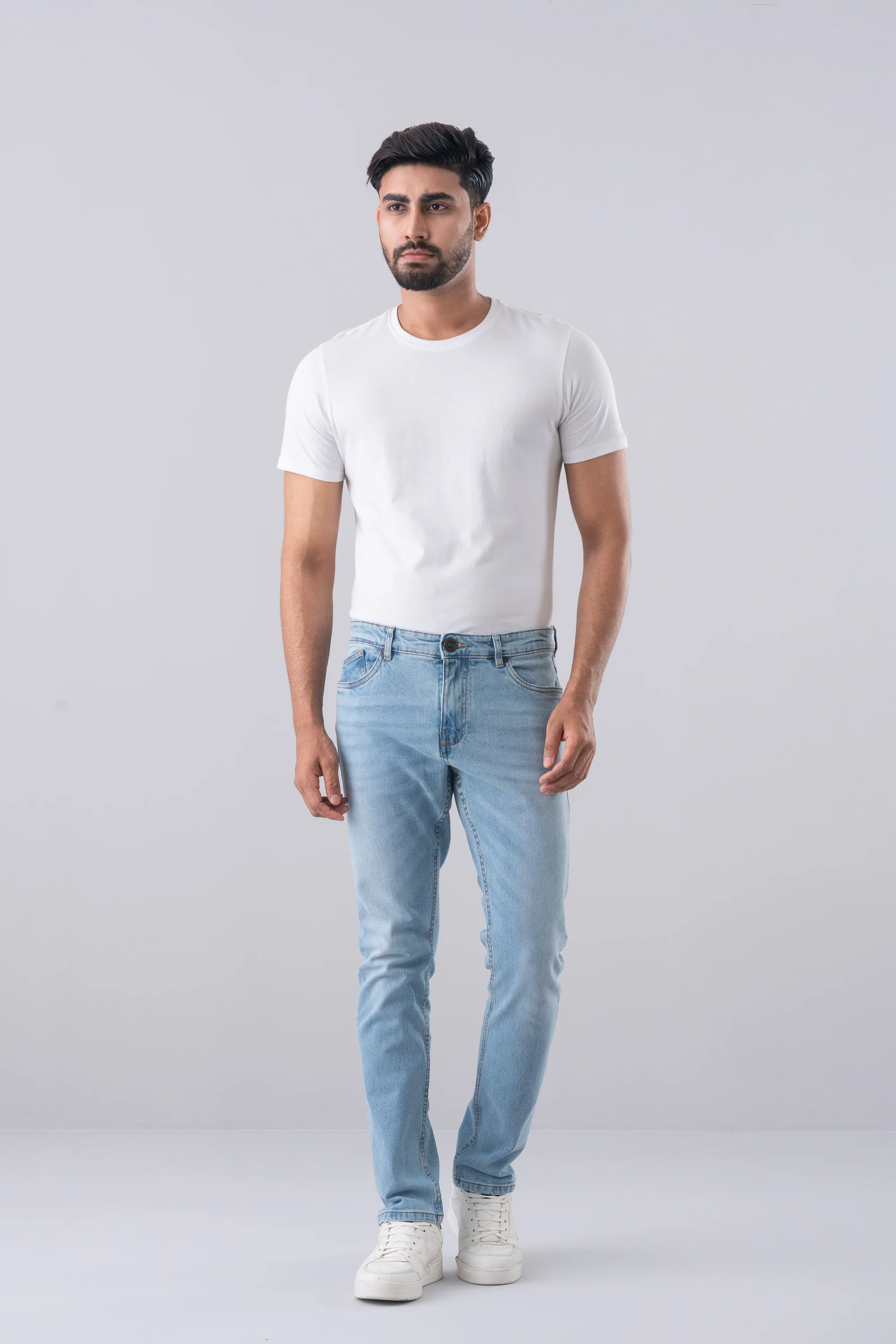 Slim Fit Blue Jeans - Image 2