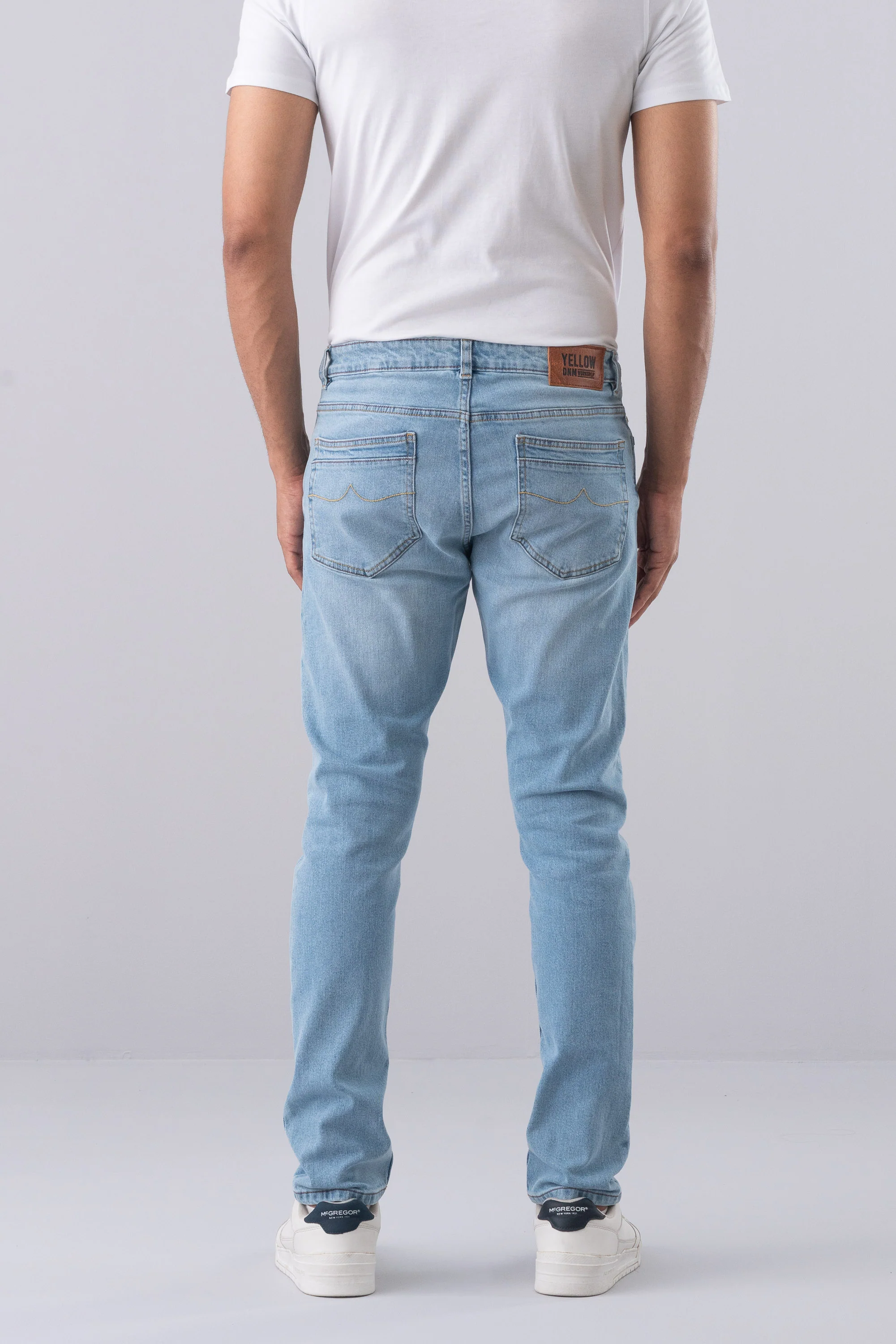 Slim Fit Blue Jeans - Image 4