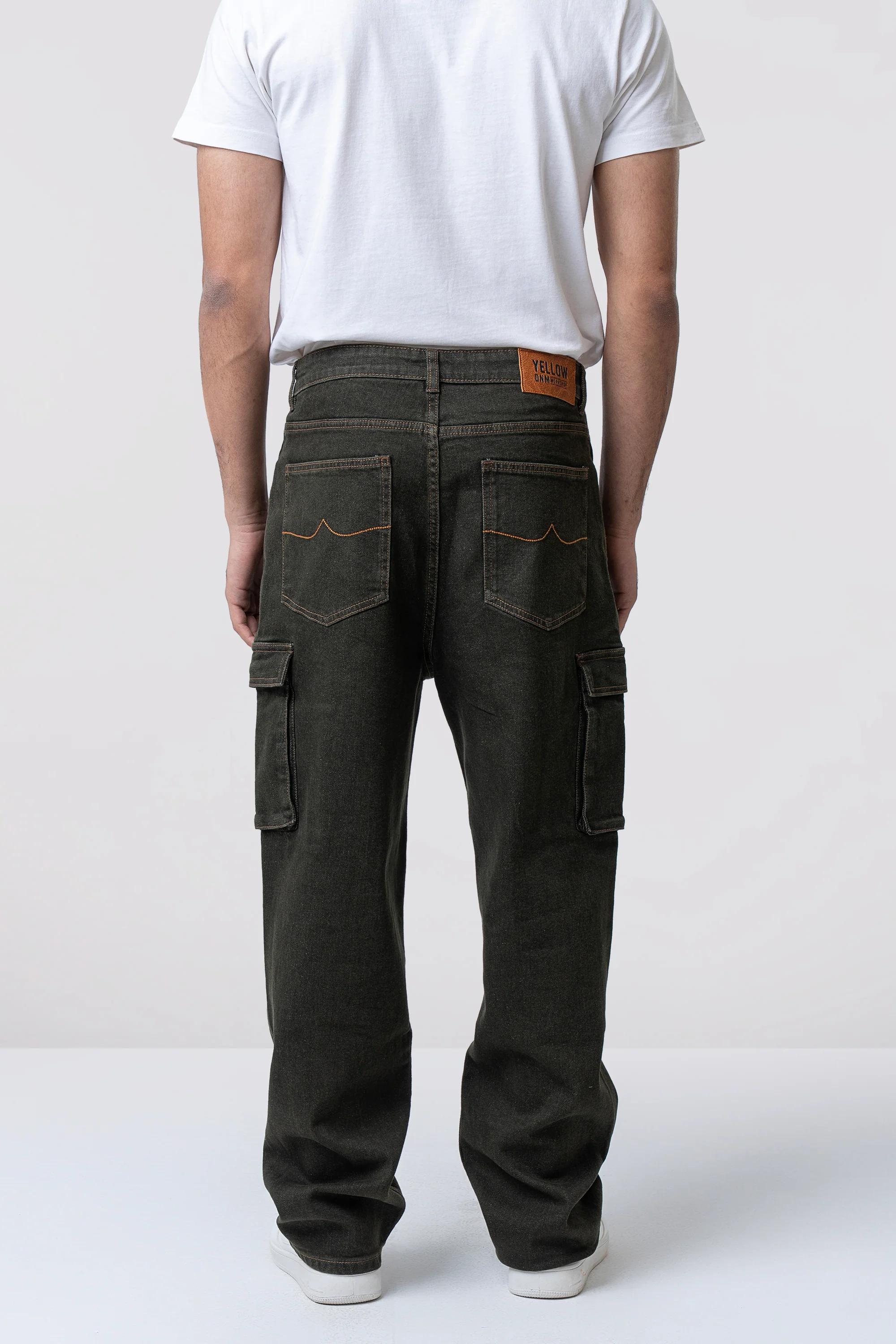 Baggy Fit Green Jeans - Image 3