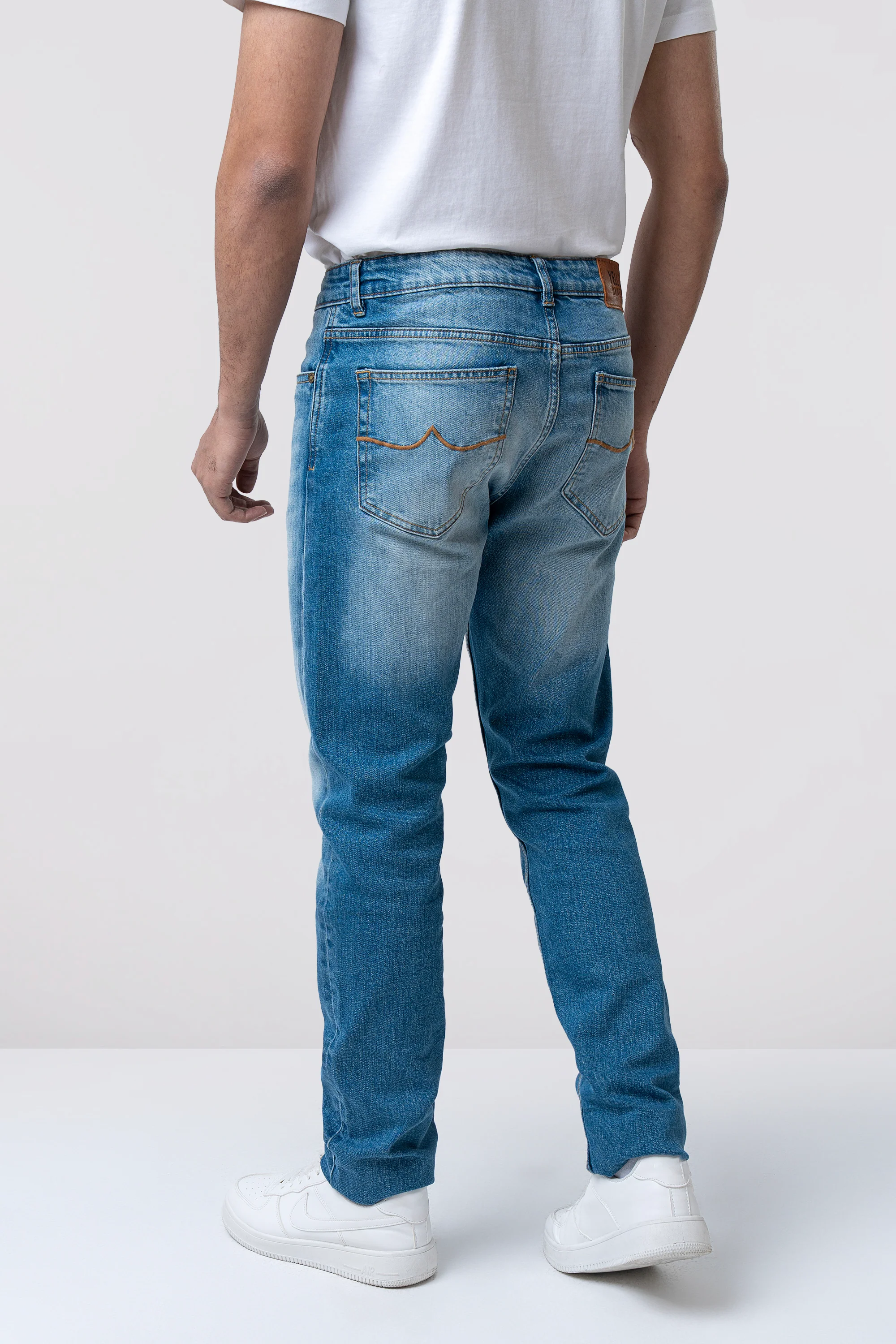 Slim Fit Blue Jeans - Image 5