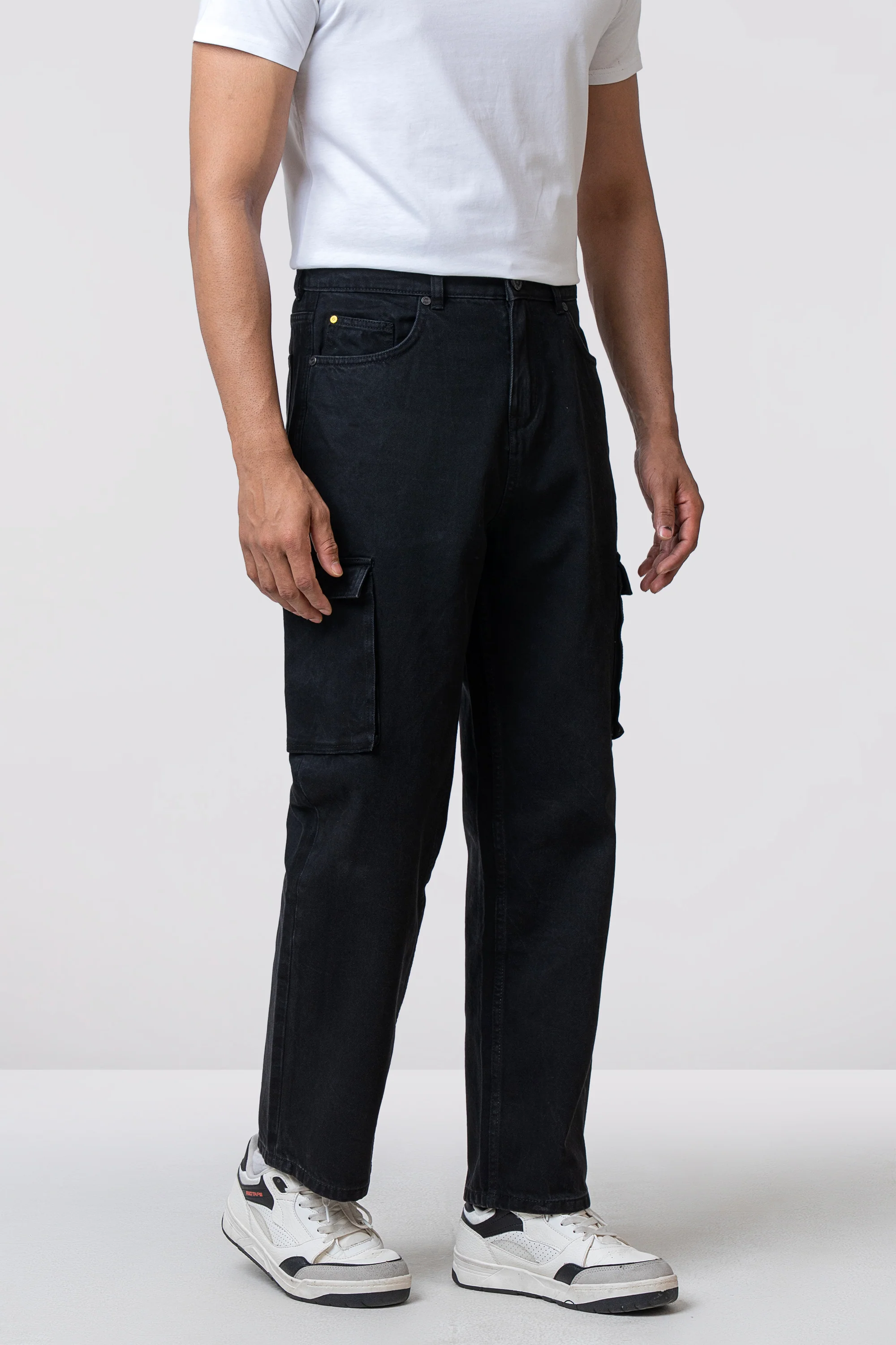 Baggy Fit Black Jeans