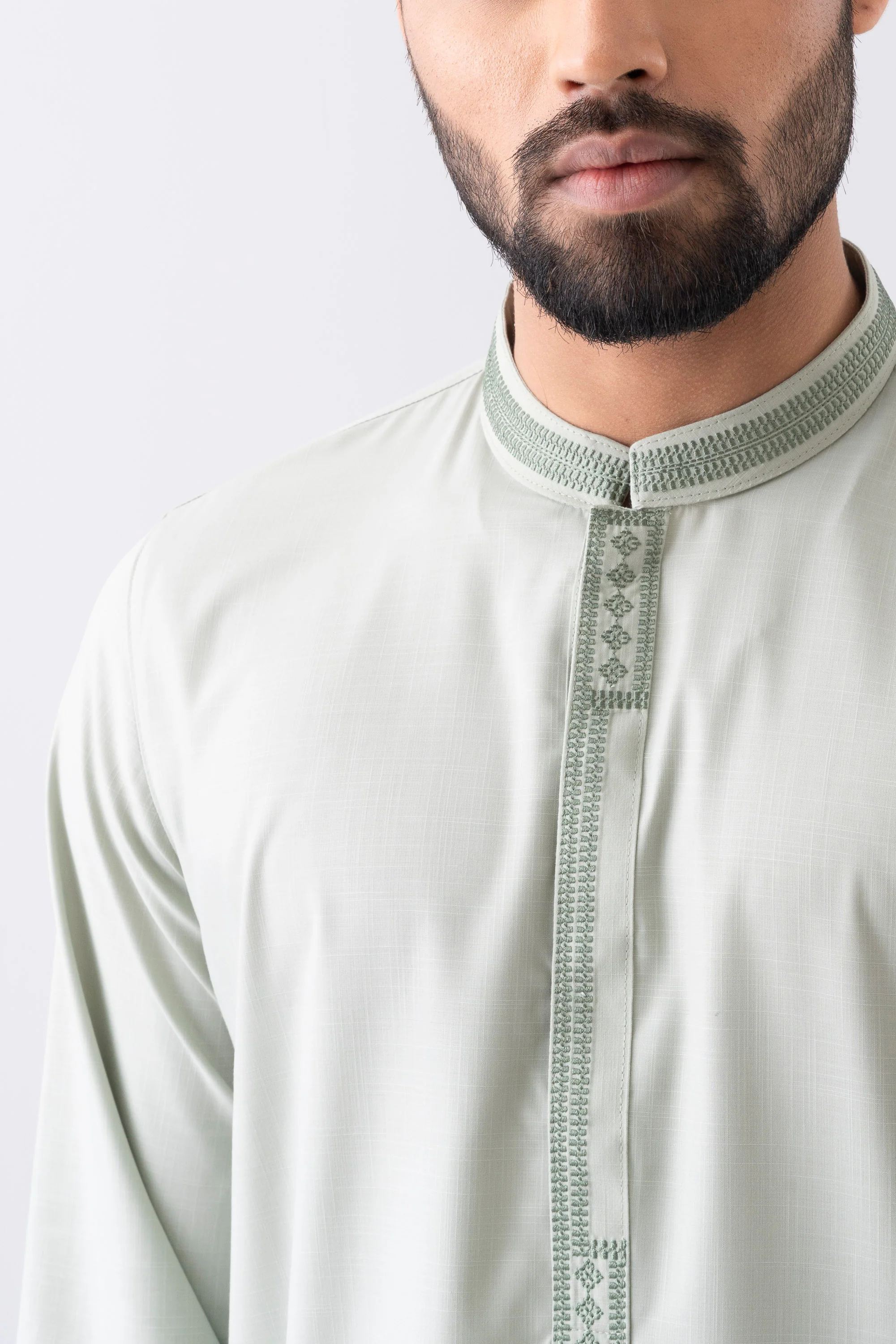 Regular Fit Ethnic Kurta Set - Image 11