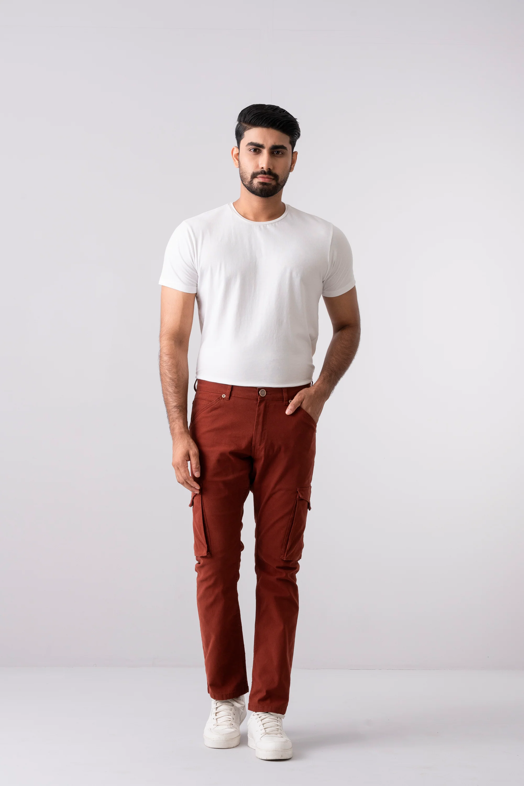 Straight Fit Fashion Trousers - Image 2