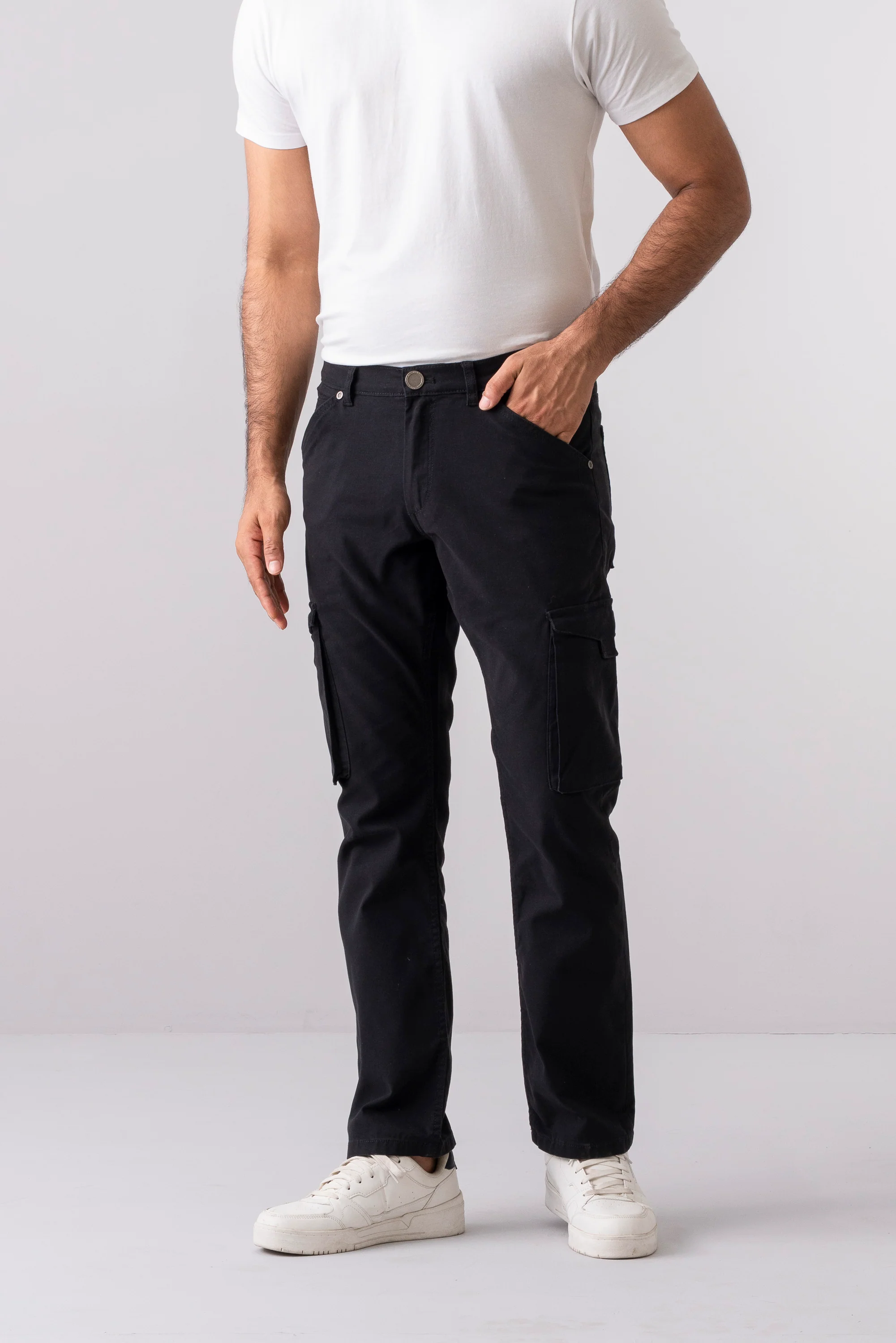 Straight Fit Fashion Trousers - Image 7