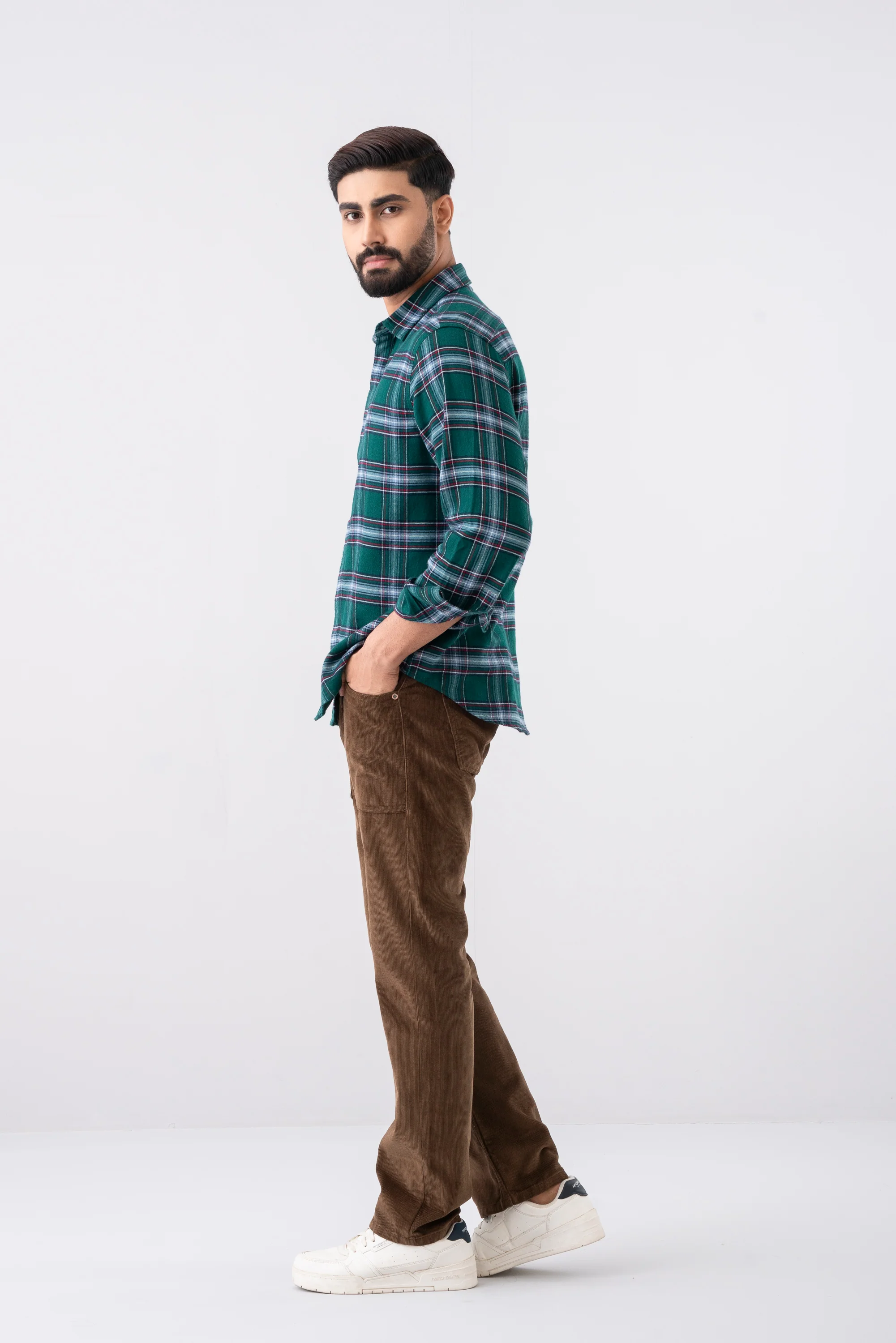 Straight Fit Fashion Trousers - Image 3