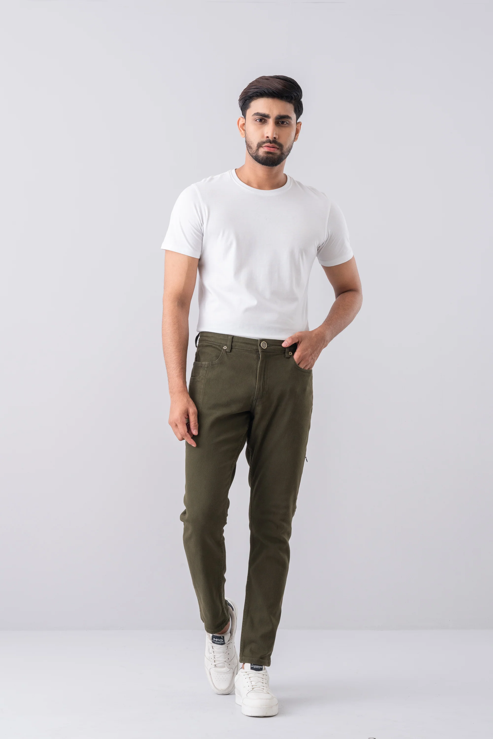Slim fit Fashion Trousers - Image 2